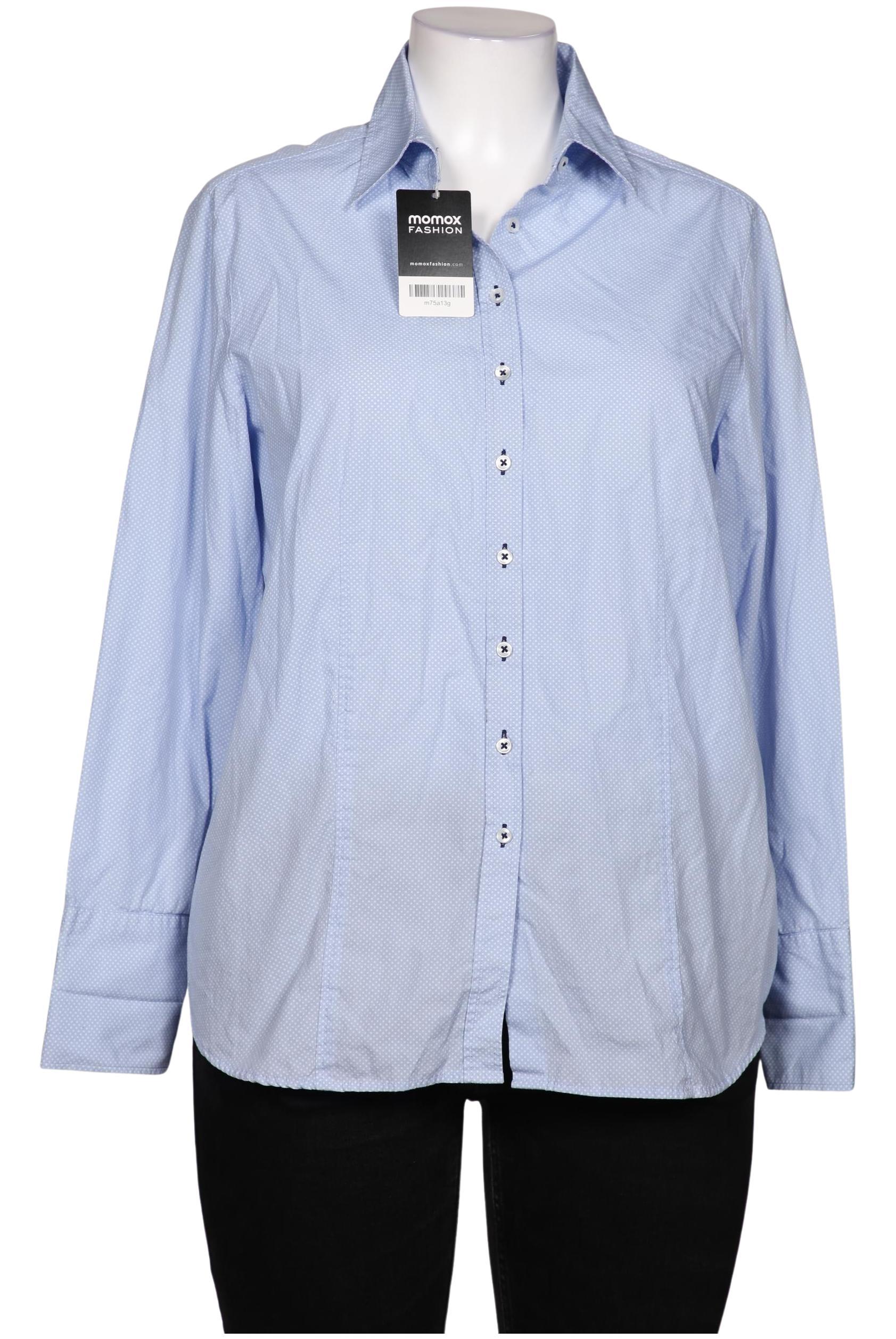 

eterna Damen Bluse, blau, Gr. 44
