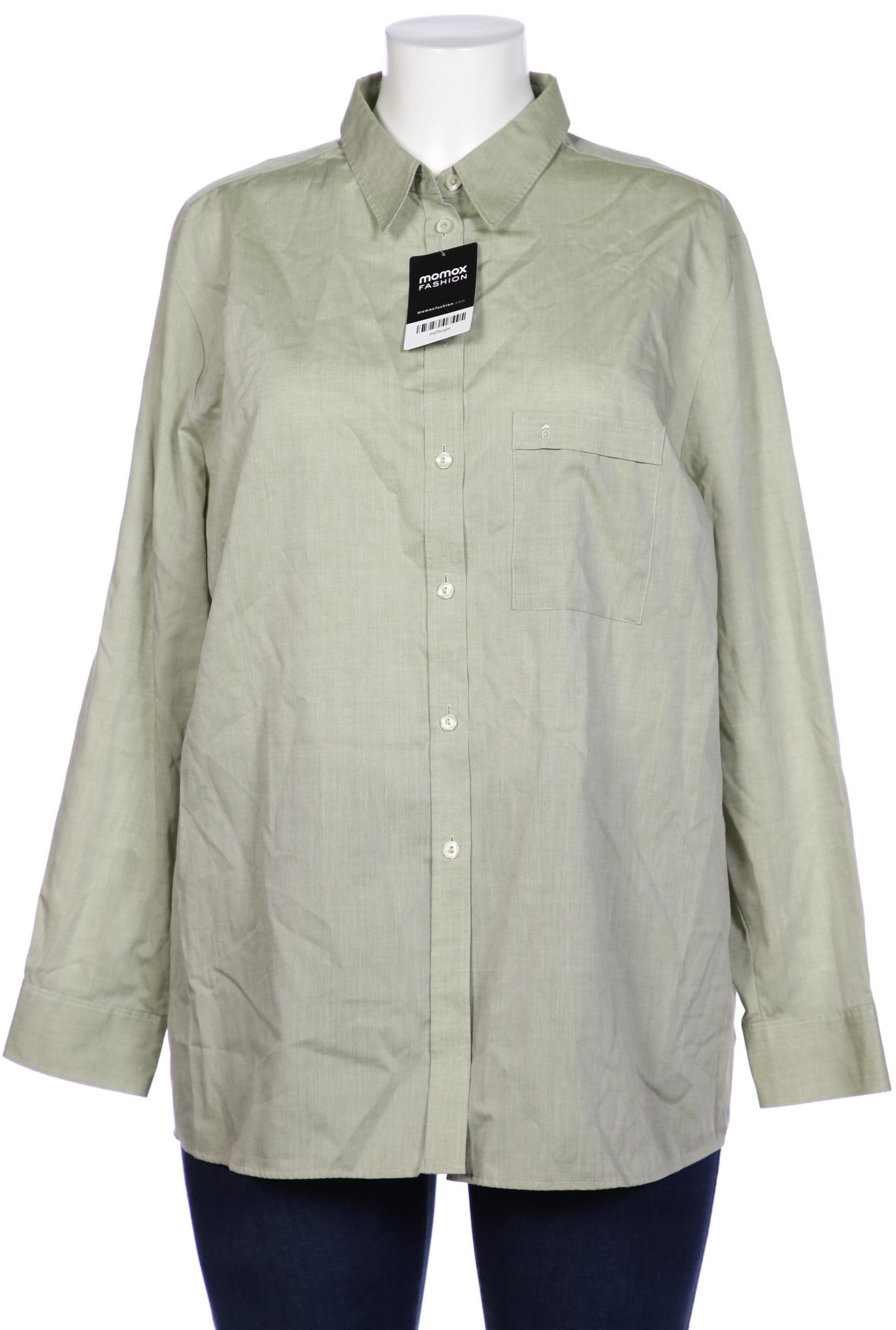 

eterna Damen Bluse, hellgrün, Gr. 48