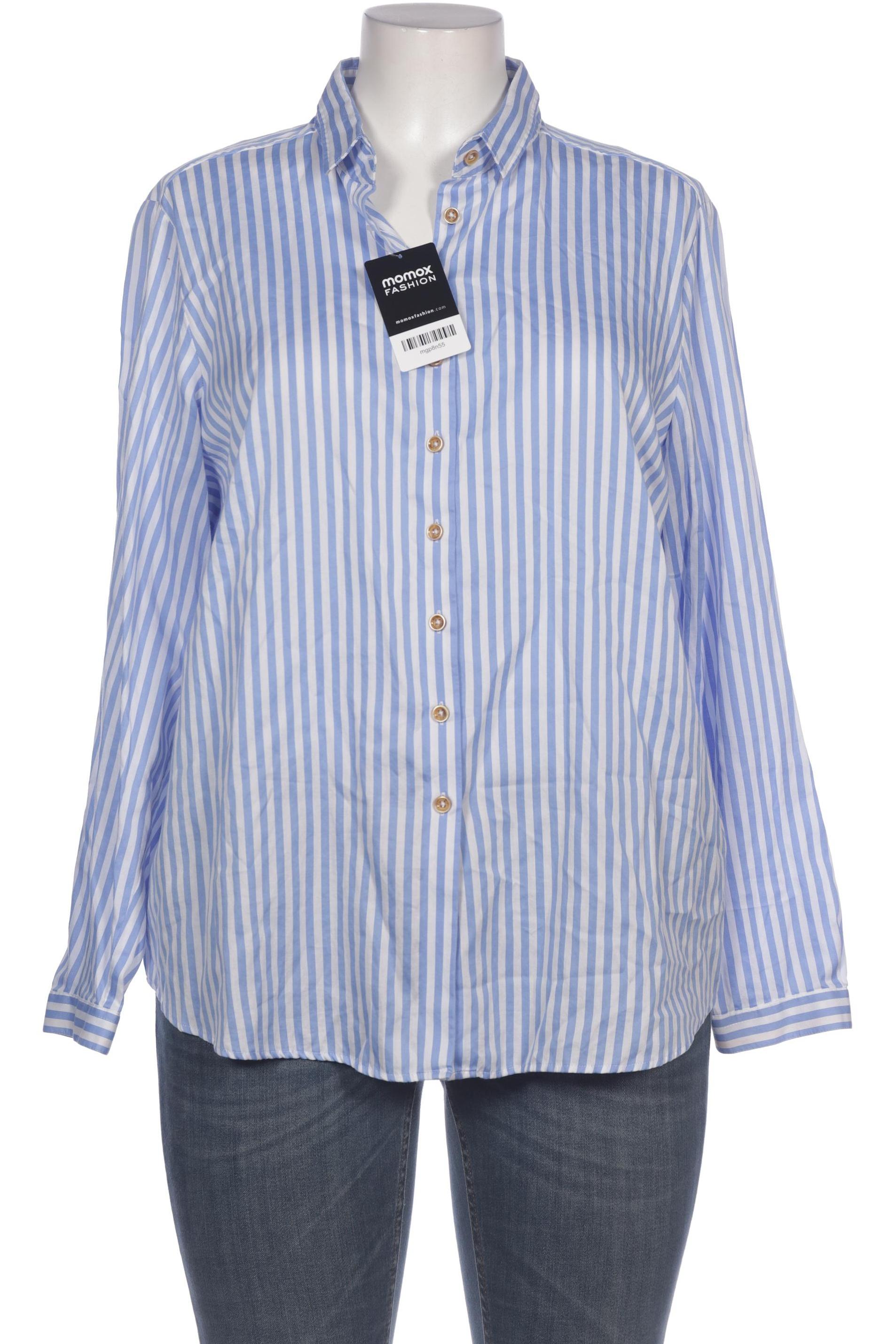

eterna Damen Bluse, blau, Gr. 48