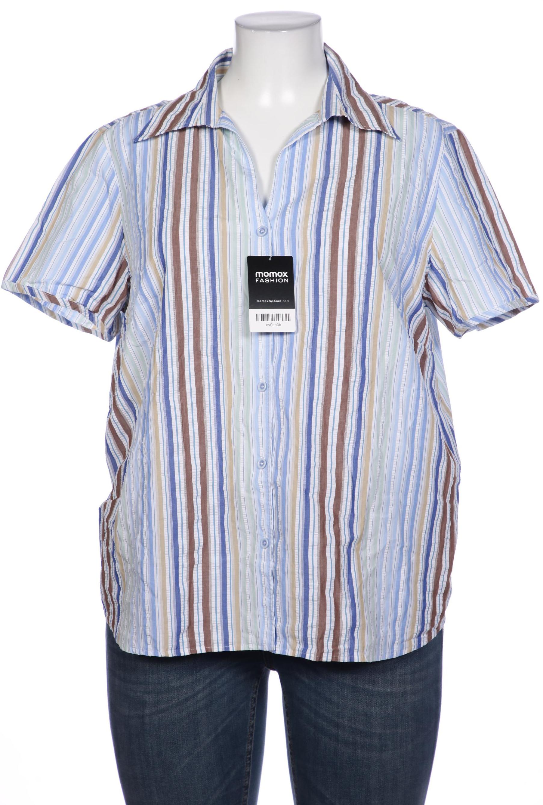 

eterna Damen Bluse, blau, Gr. 46