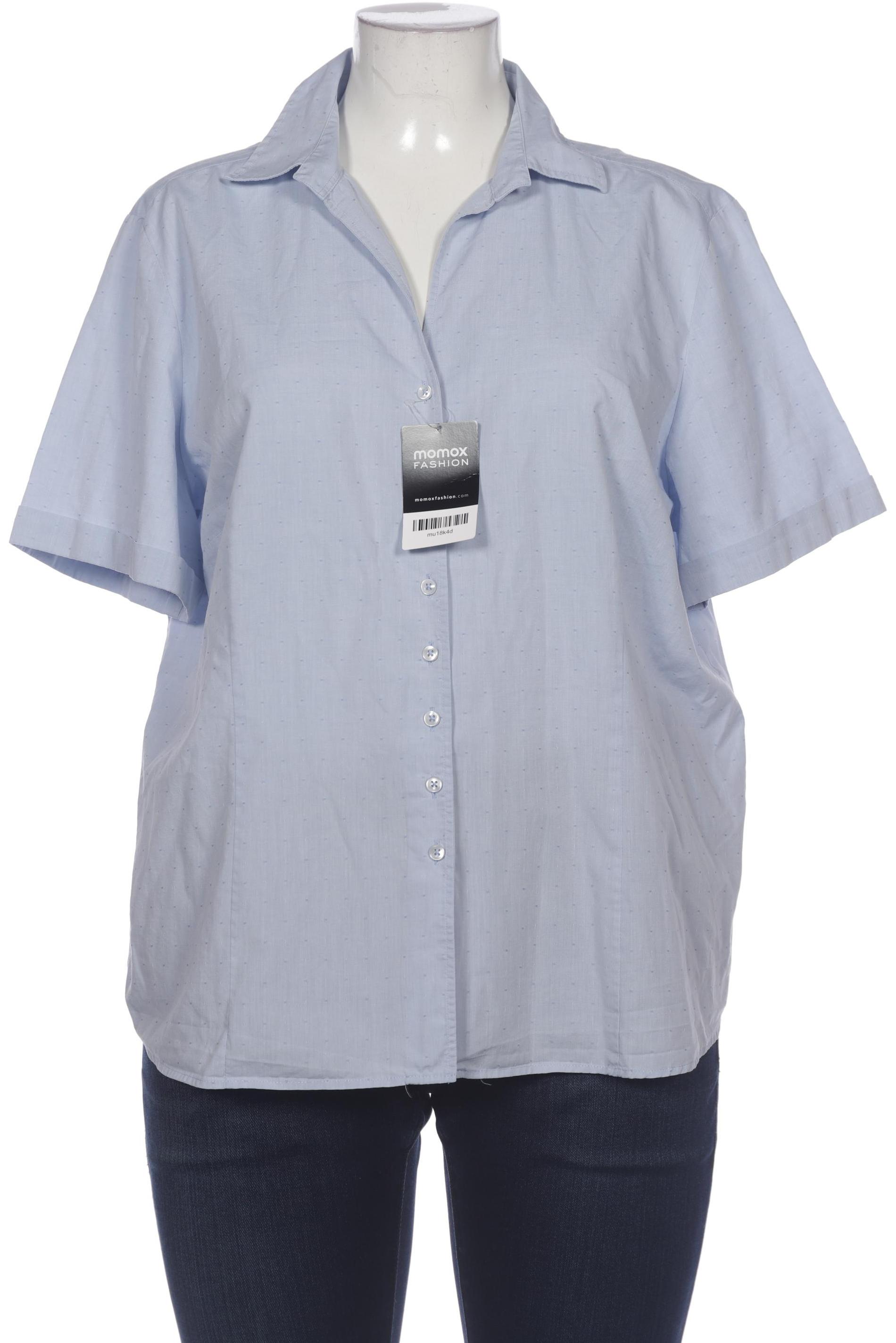

eterna Damen Bluse, hellblau, Gr. 48