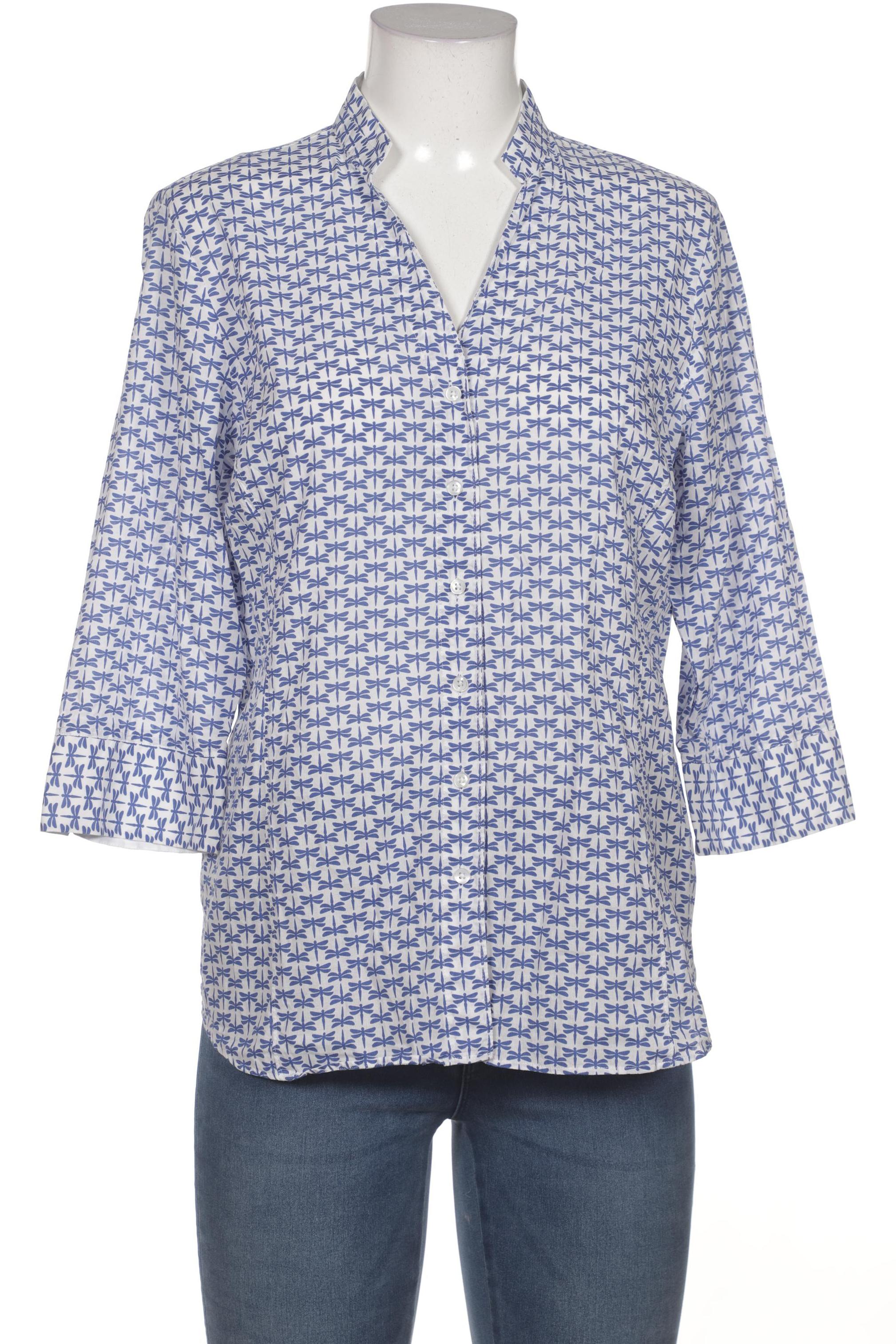 

eterna Damen Bluse, blau, Gr. 40