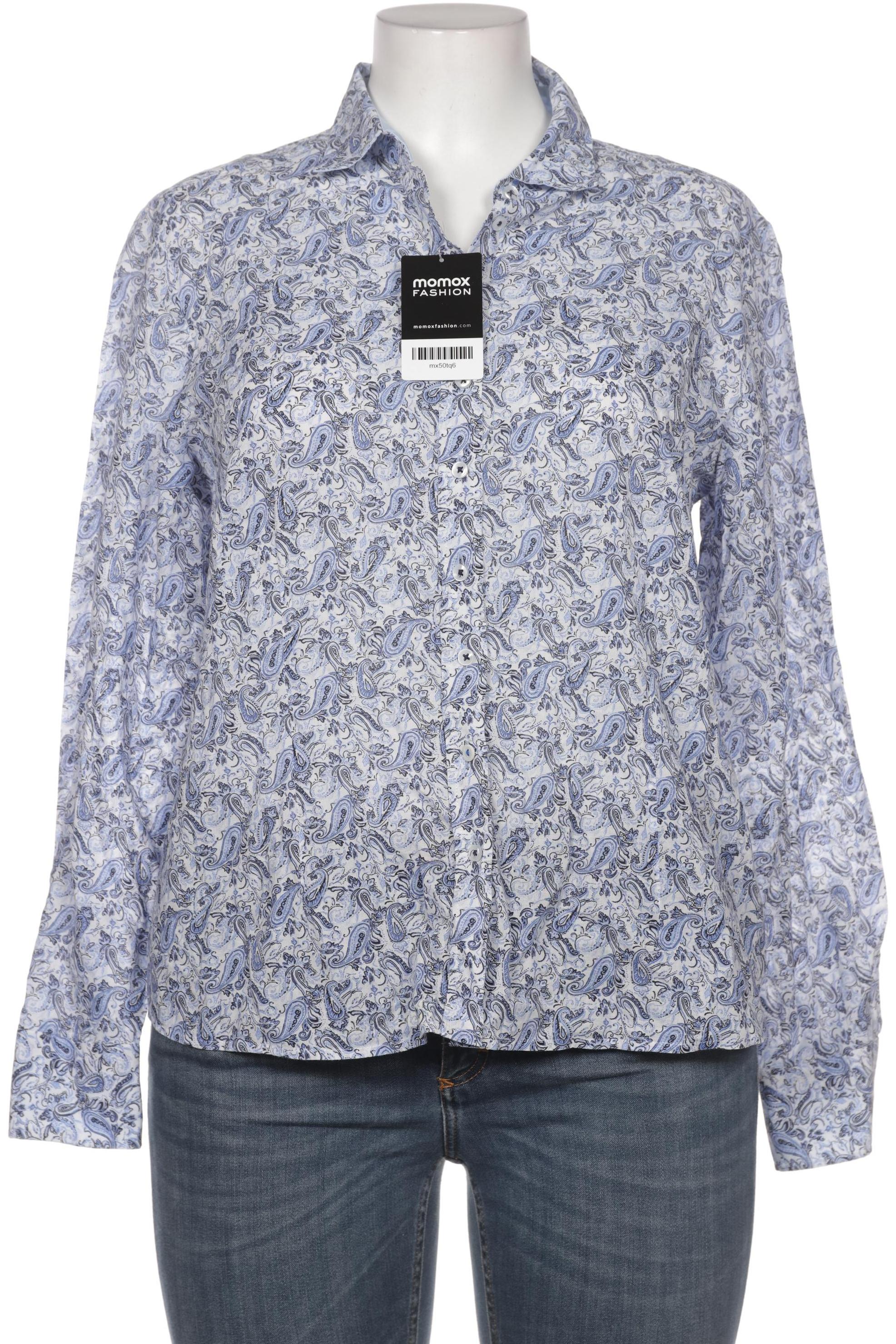 

eterna Damen Bluse, blau, Gr. 44