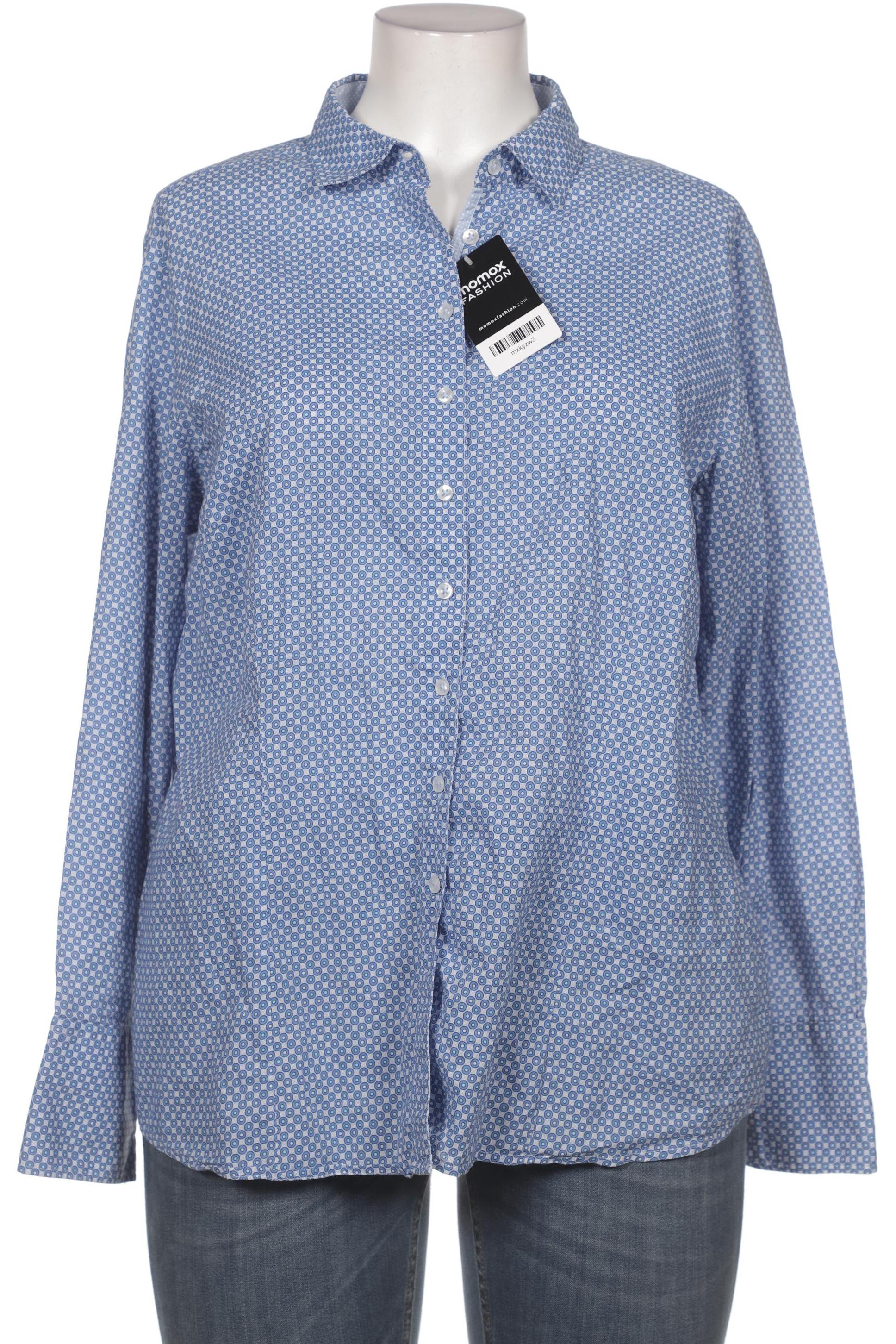 

eterna Damen Bluse, blau, Gr. 46