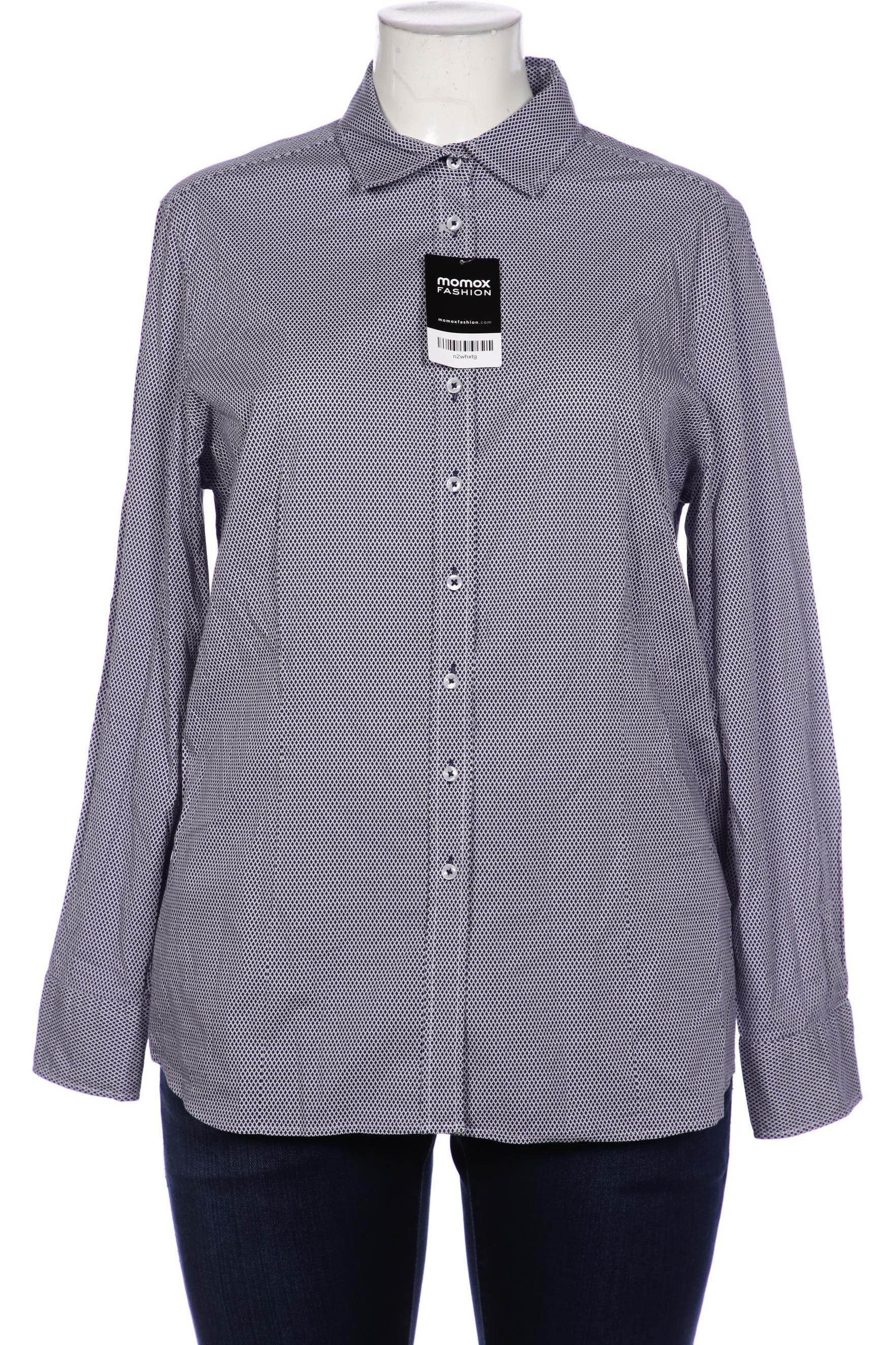 

eterna Damen Bluse, blau, Gr. 46