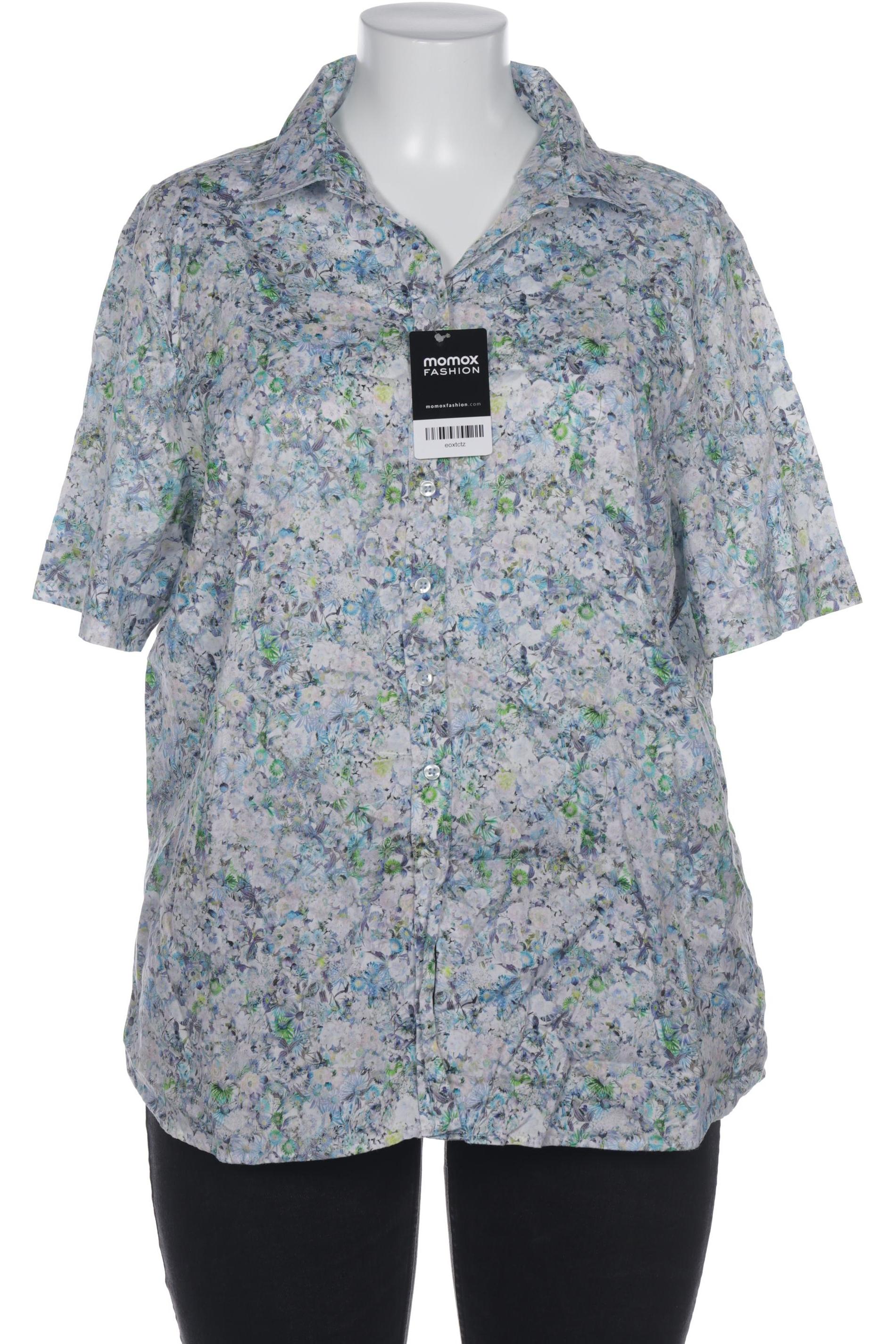 

eterna Damen Bluse, blau, Gr. 48