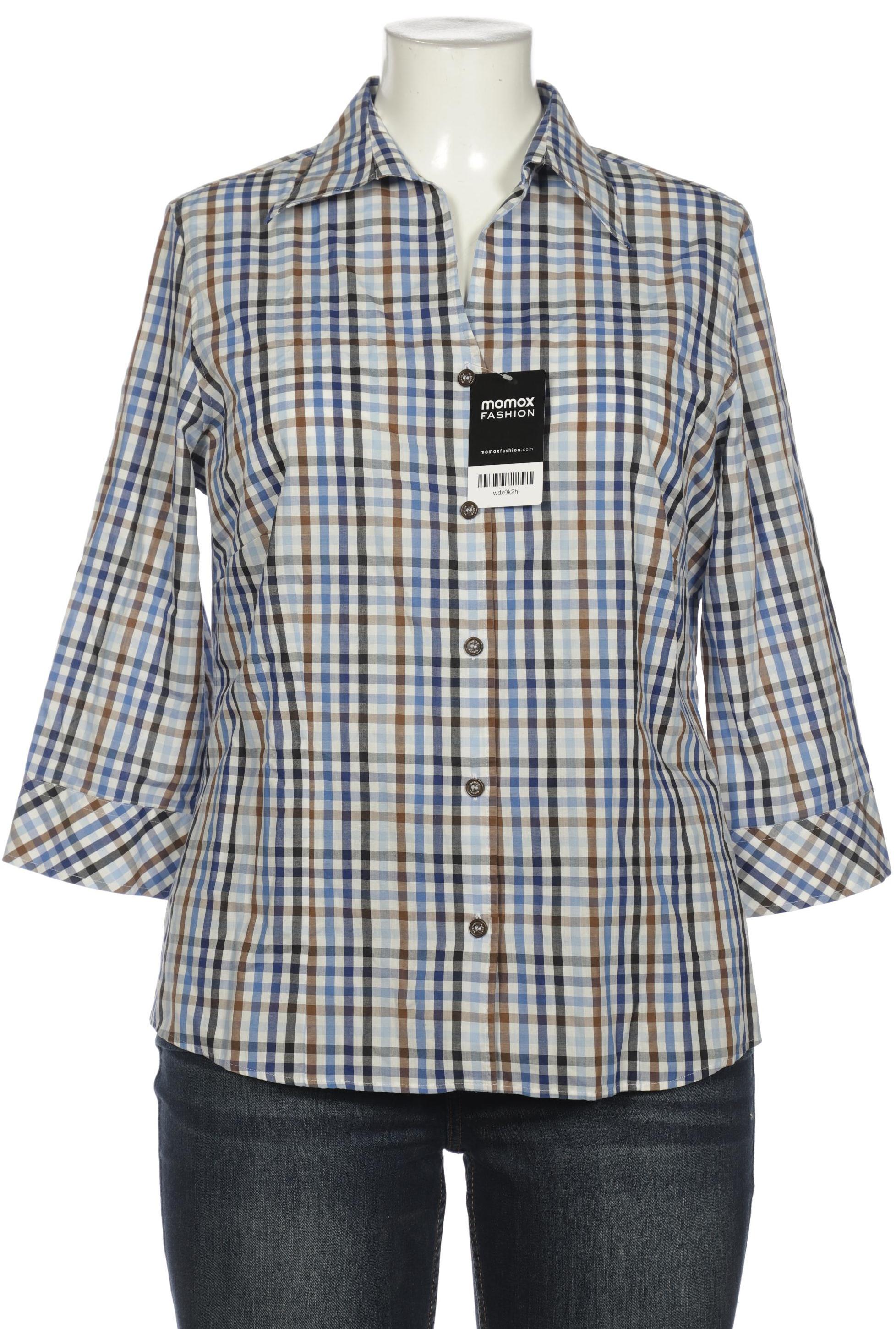 

eterna Damen Bluse, blau, Gr. 42