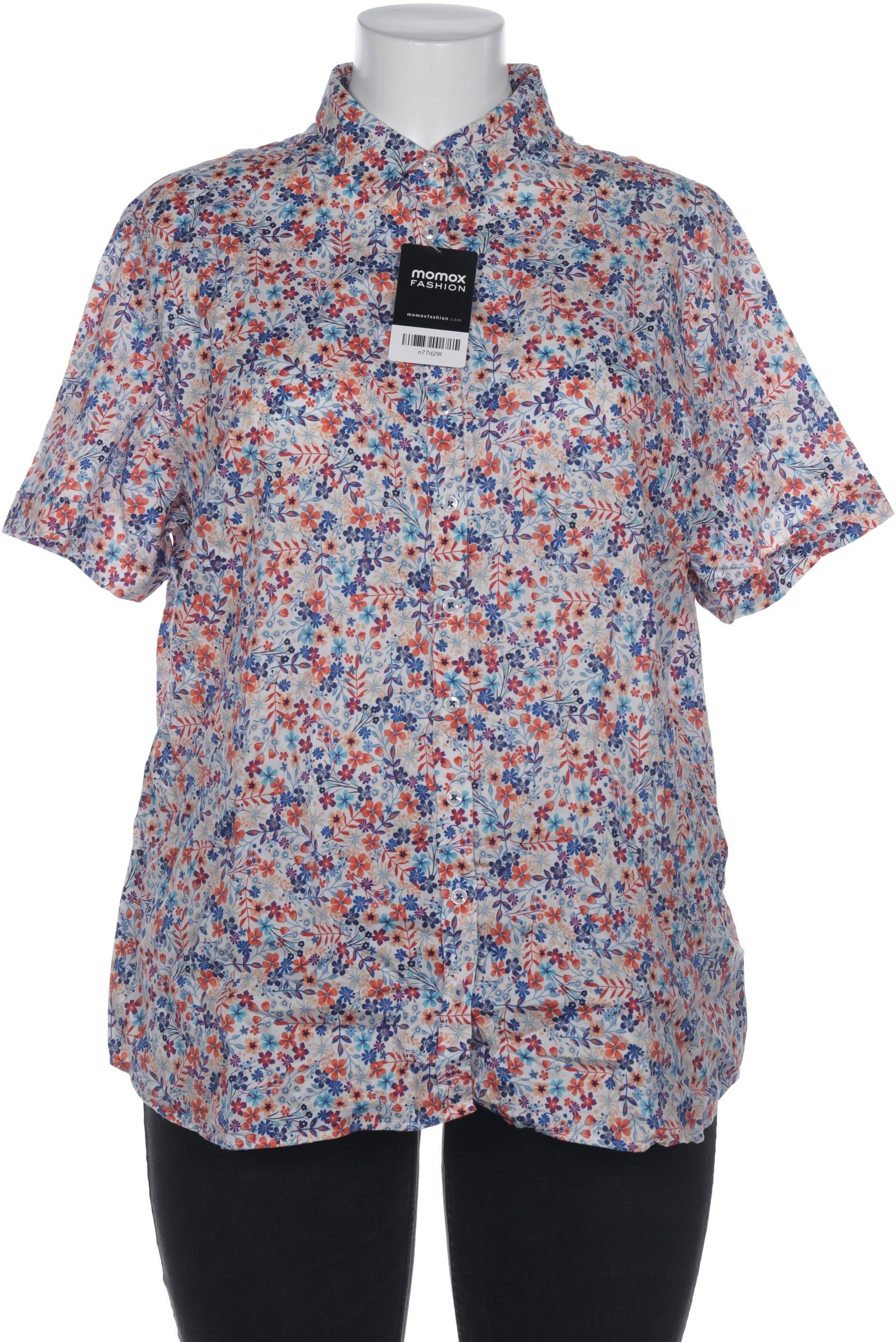 

eterna Damen Bluse, blau, Gr. 48