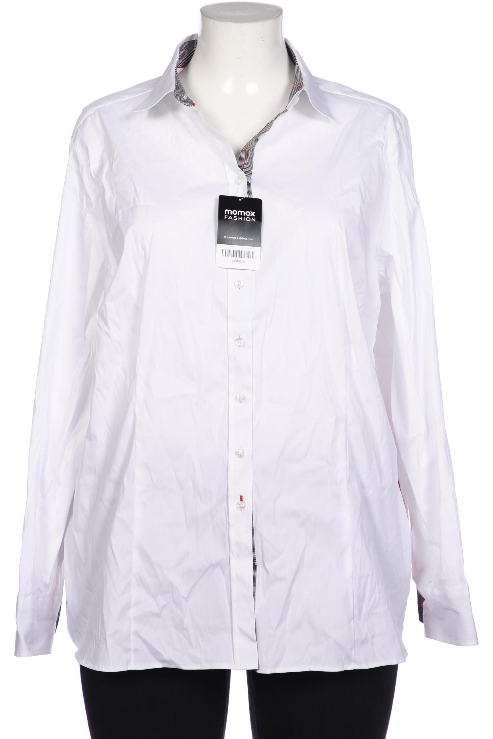 

eterna Damen Bluse, weiß, Gr. 48