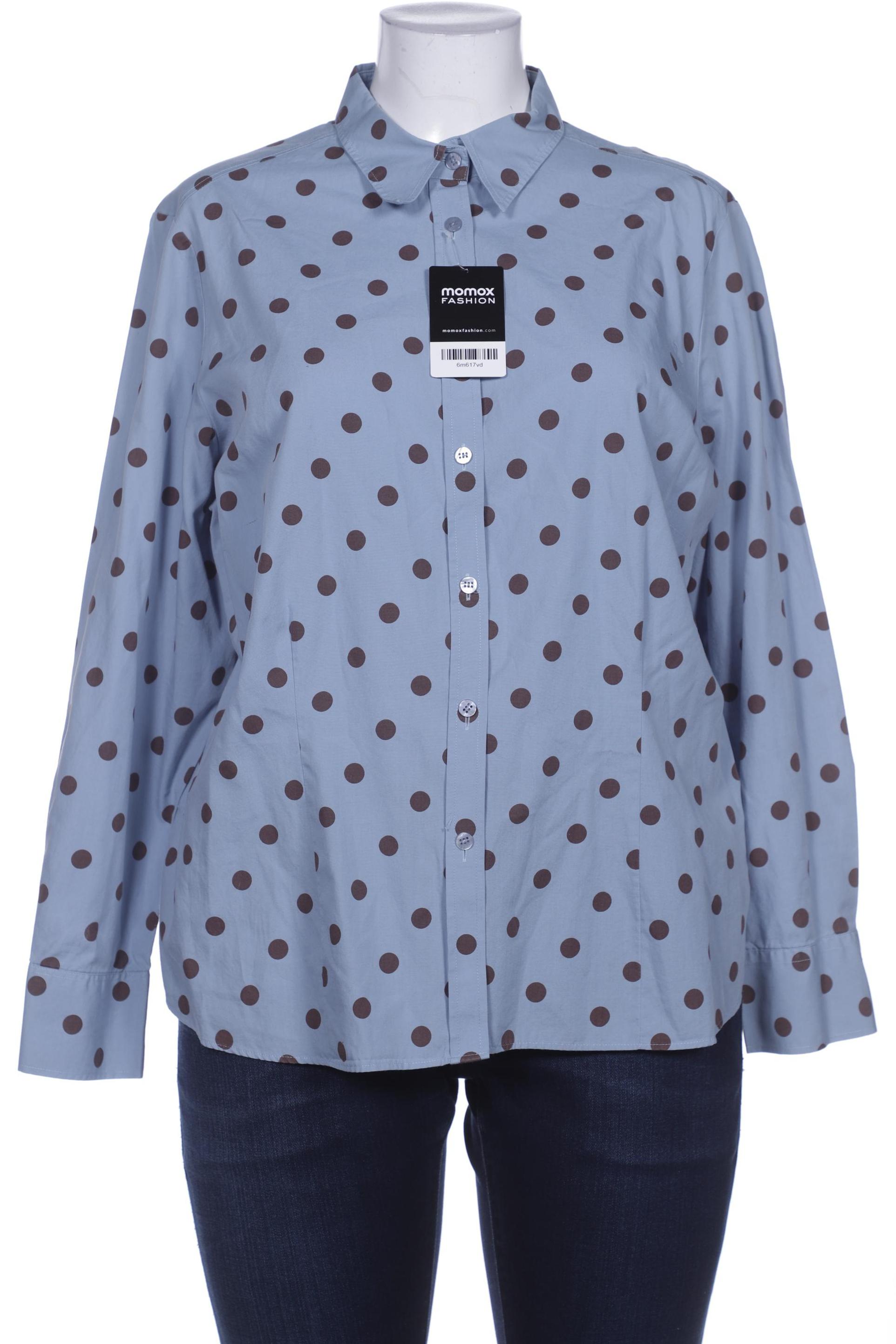 

eterna Damen Bluse, hellblau, Gr. 48