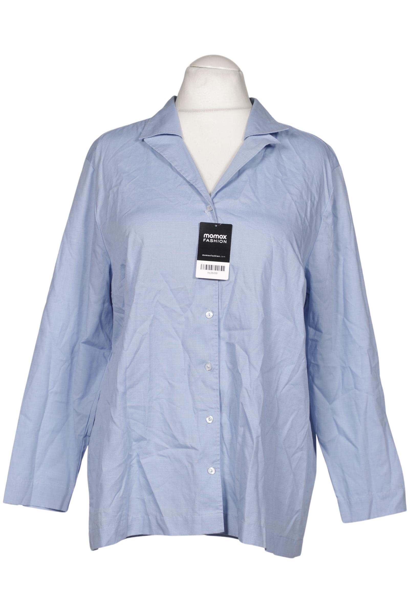 

eterna Damen Bluse, blau, Gr. 46