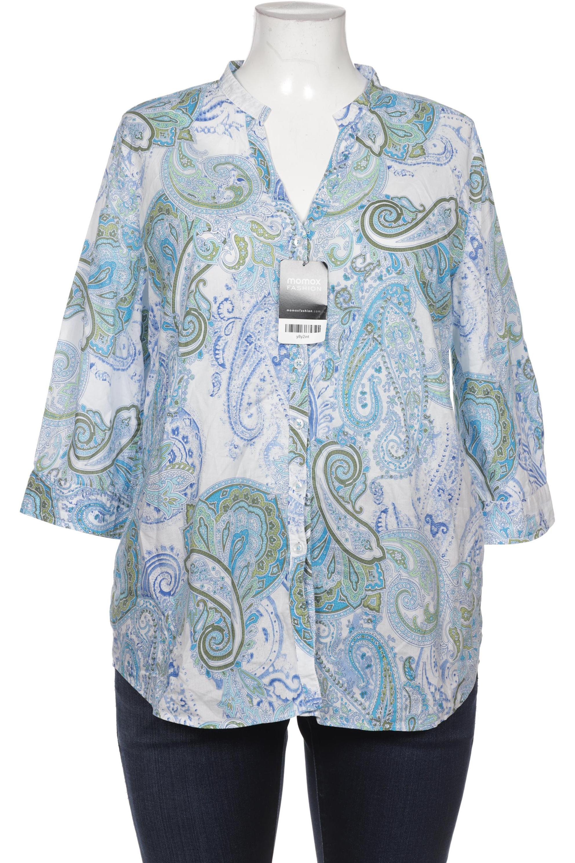 

eterna Damen Bluse, blau, Gr. 44