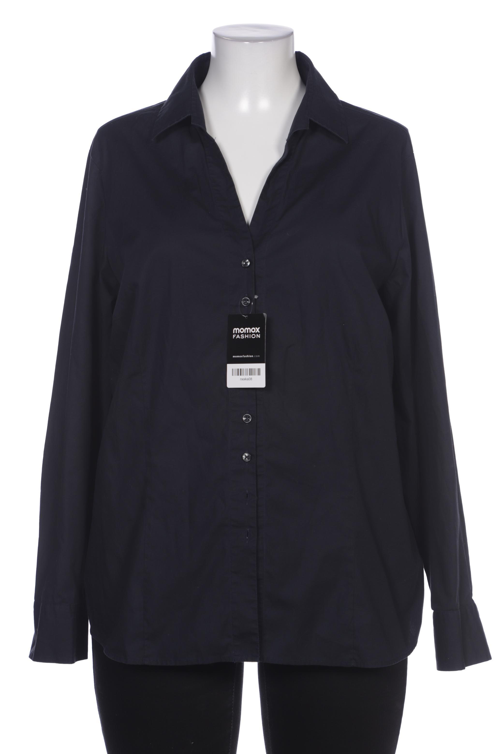 

eterna Damen Bluse, marineblau, Gr. 48