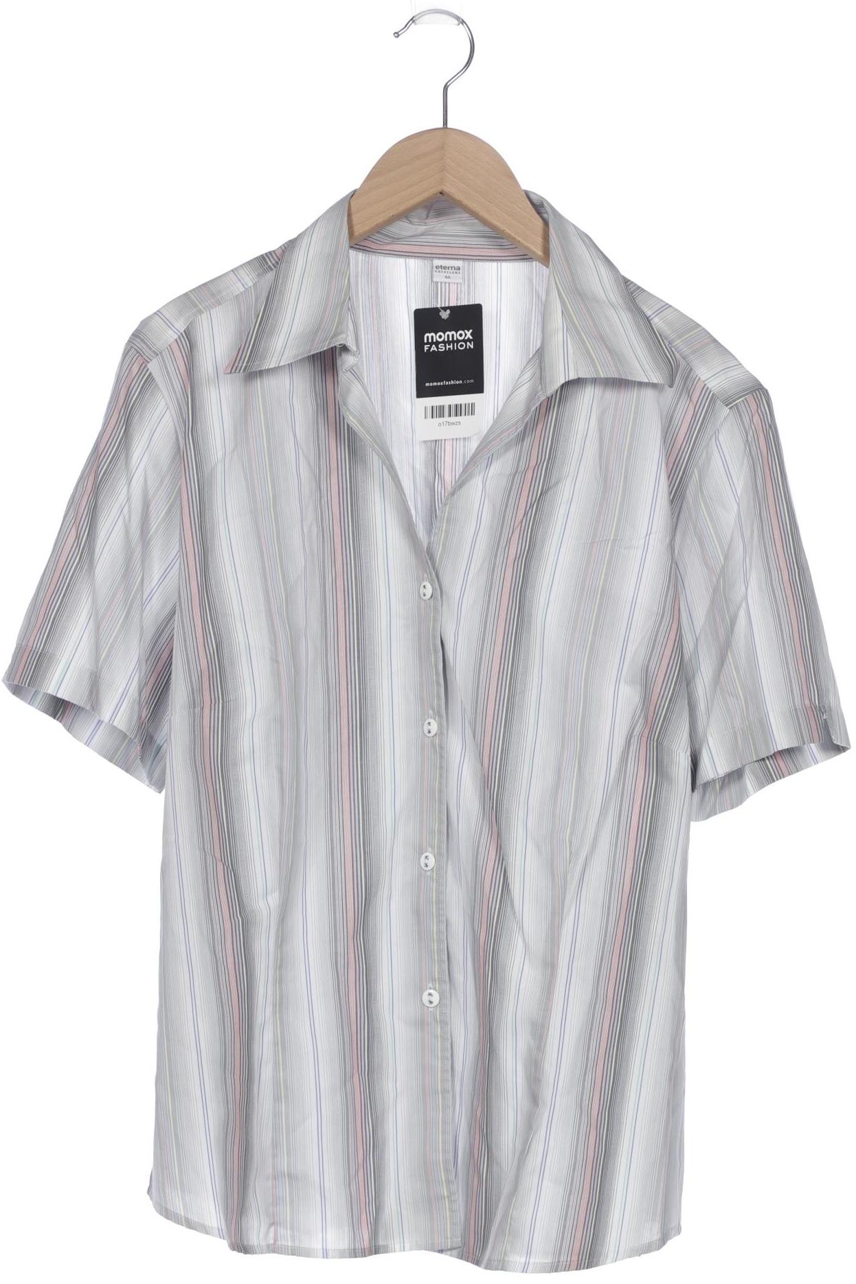 

eterna Damen Bluse, grau, Gr. 44