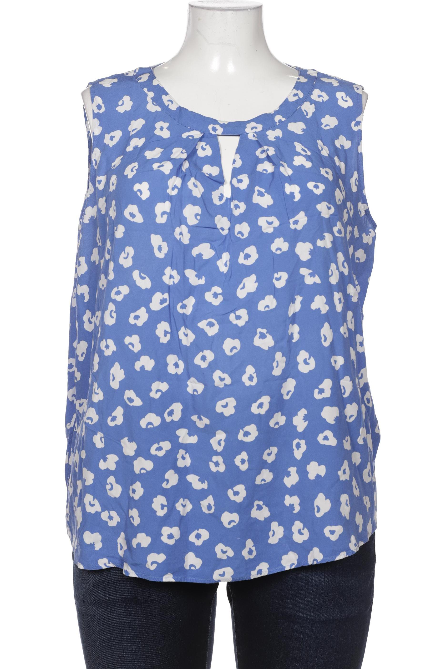 

eterna Damen Bluse, blau, Gr. 46