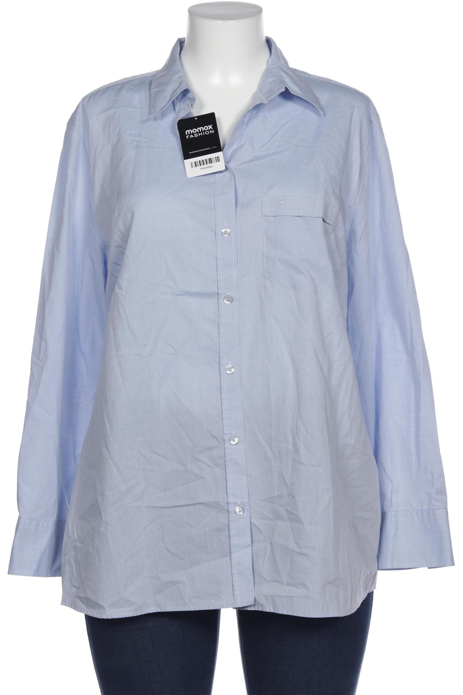 

eterna Damen Bluse, blau, Gr. 46