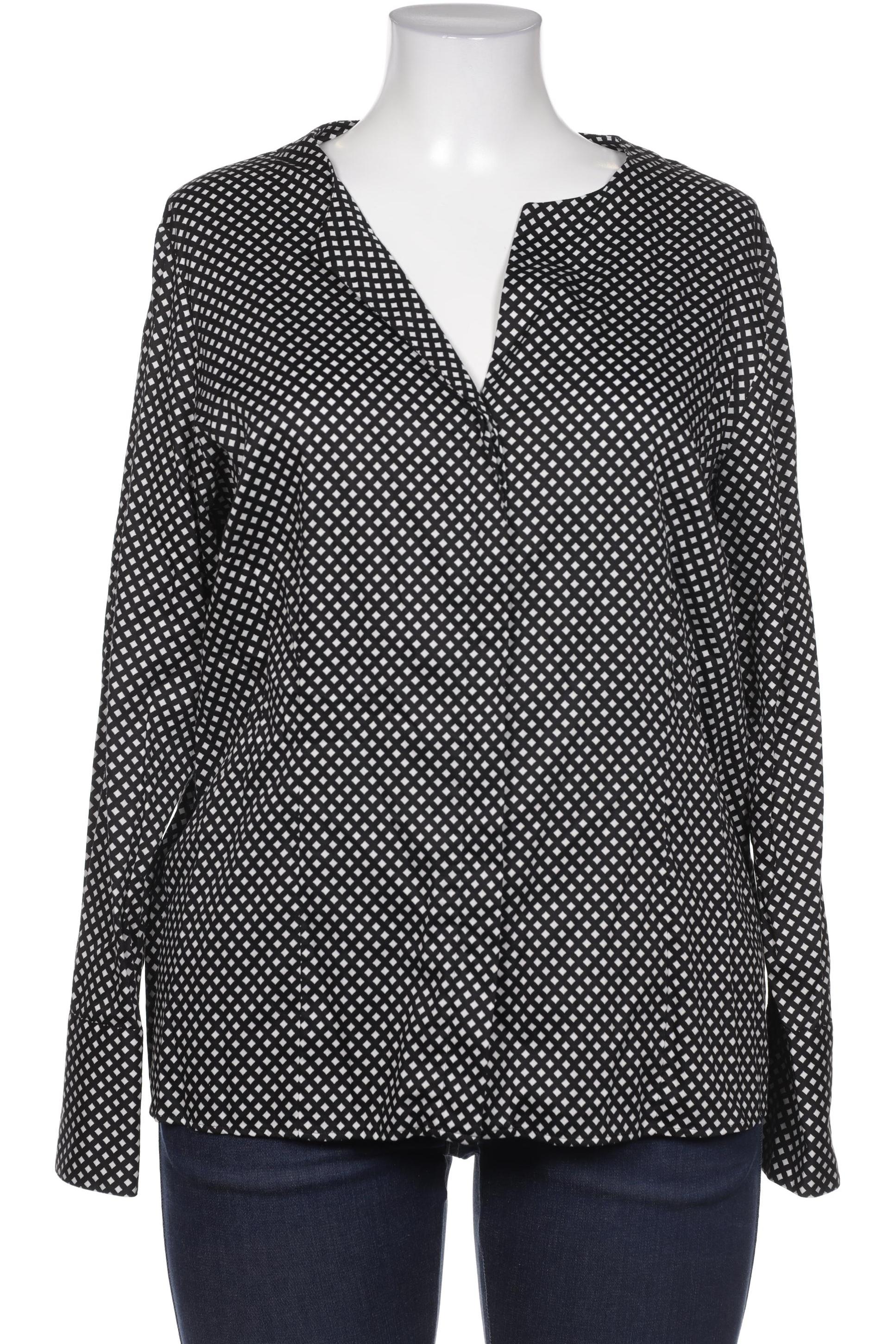 

eterna Damen Bluse, schwarz, Gr. 46