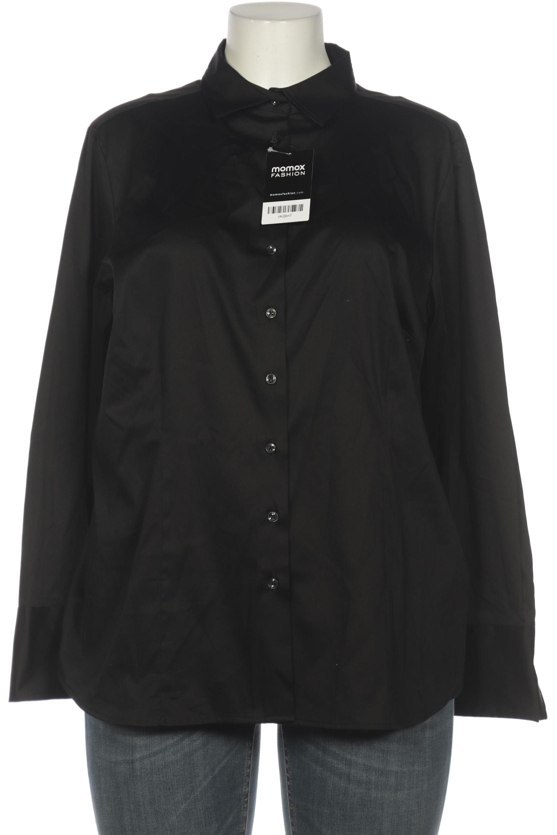 

eterna Damen Bluse, schwarz, Gr. 46