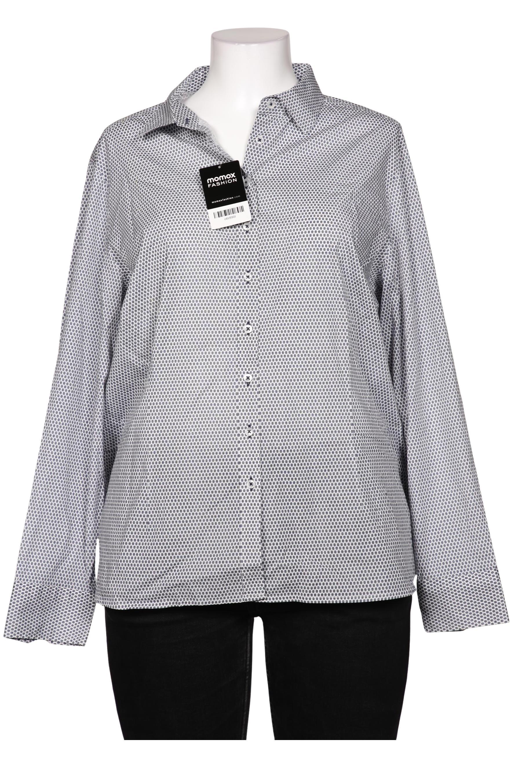 

eterna Damen Bluse, grau, Gr. 50