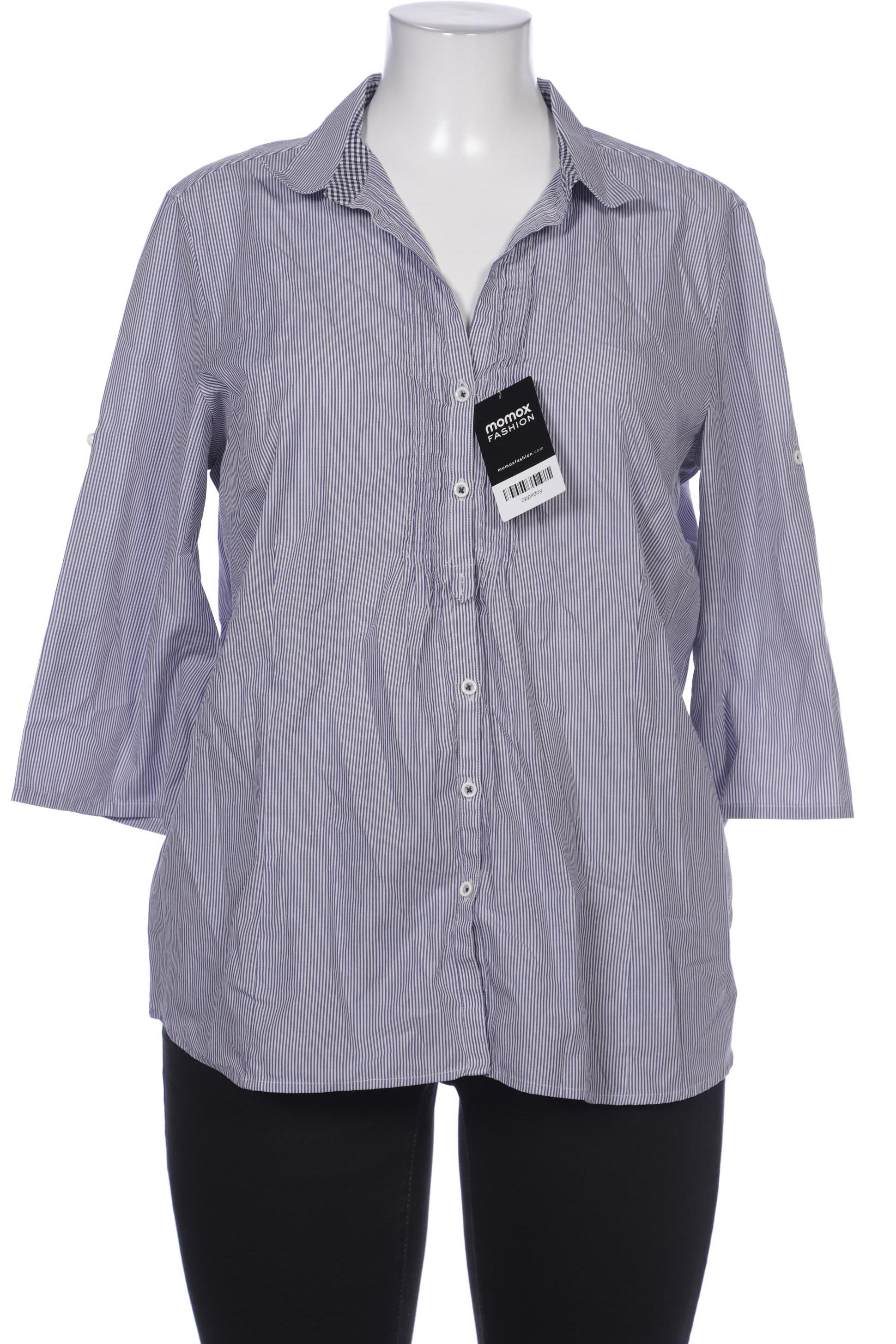 

eterna Damen Bluse, blau, Gr. 46