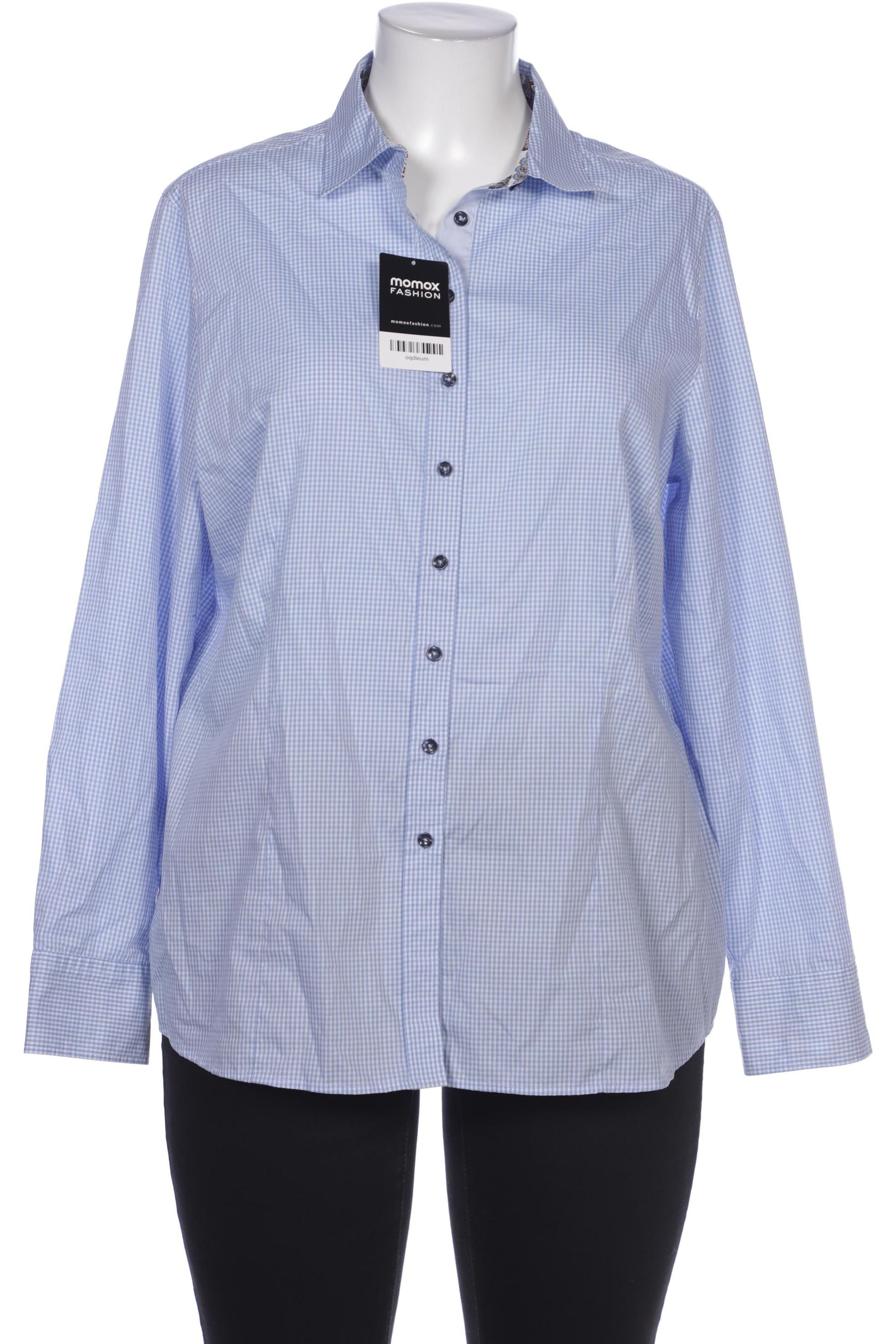 

eterna Damen Bluse, blau, Gr. 46