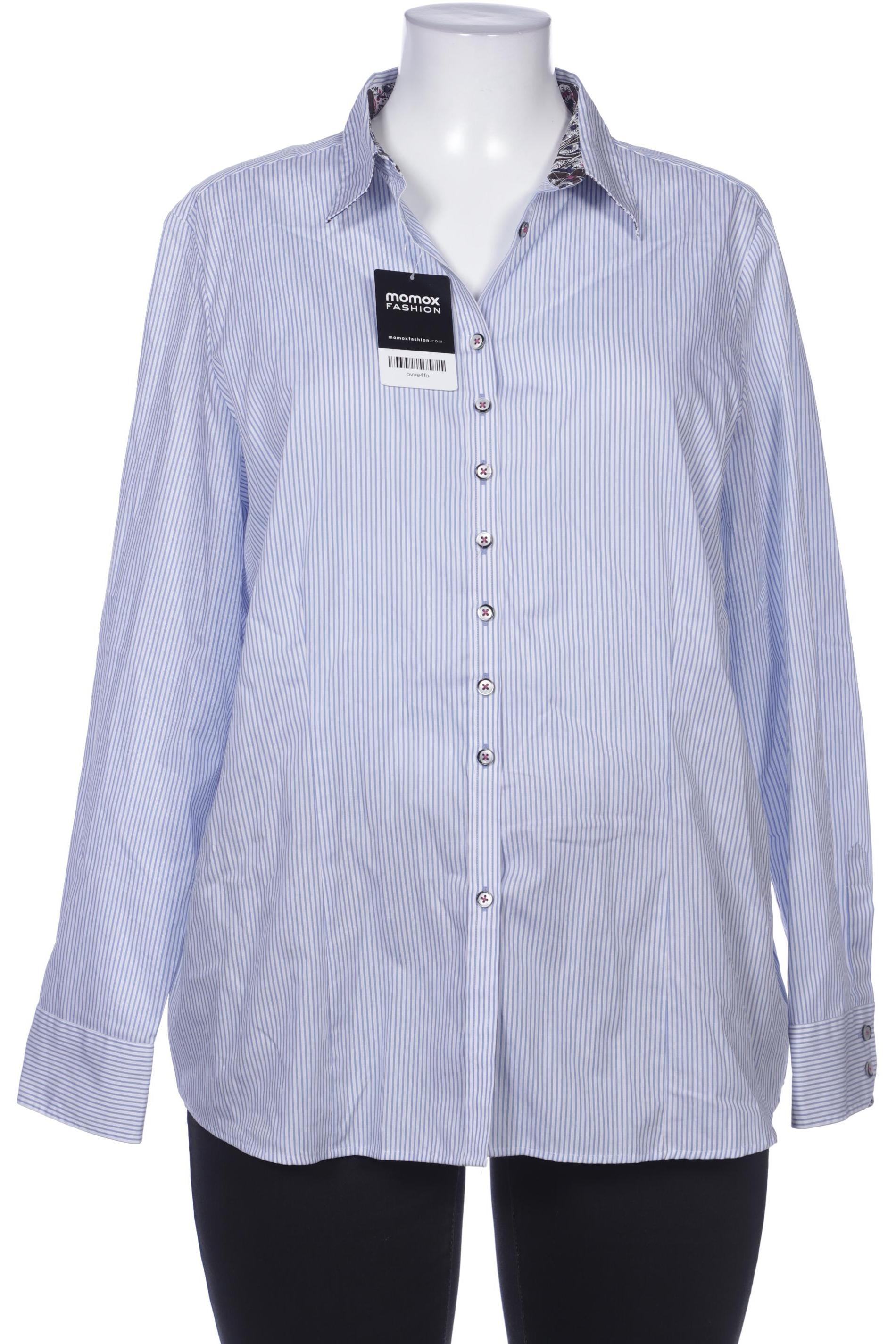 

eterna Damen Bluse, blau, Gr. 46