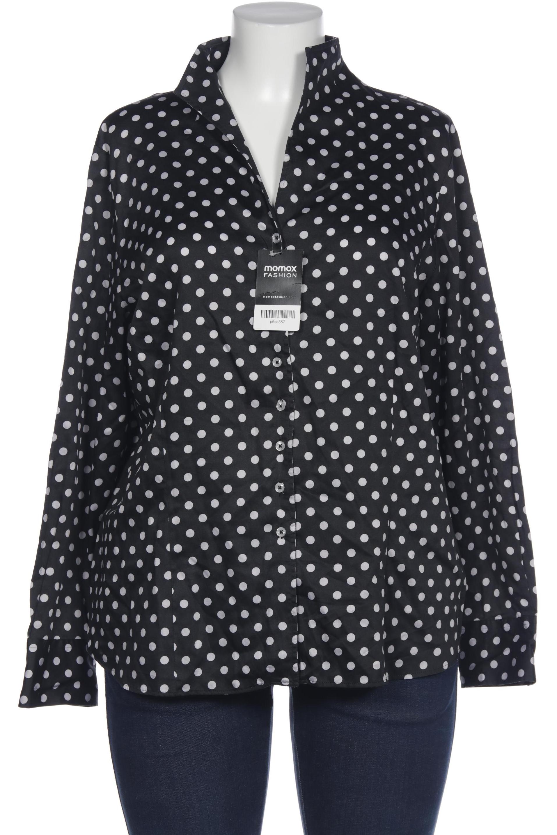 

eterna Damen Bluse, schwarz, Gr. 48