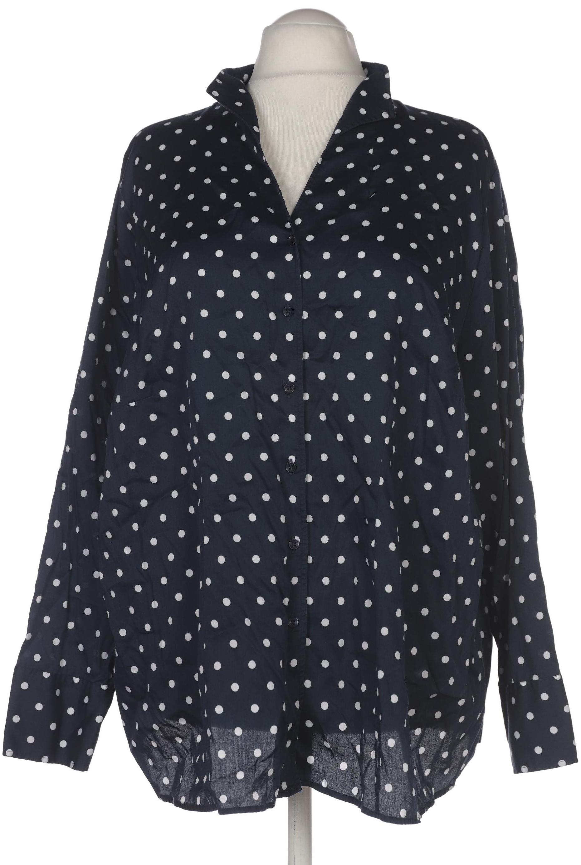 

eterna Damen Bluse, marineblau, Gr. 54