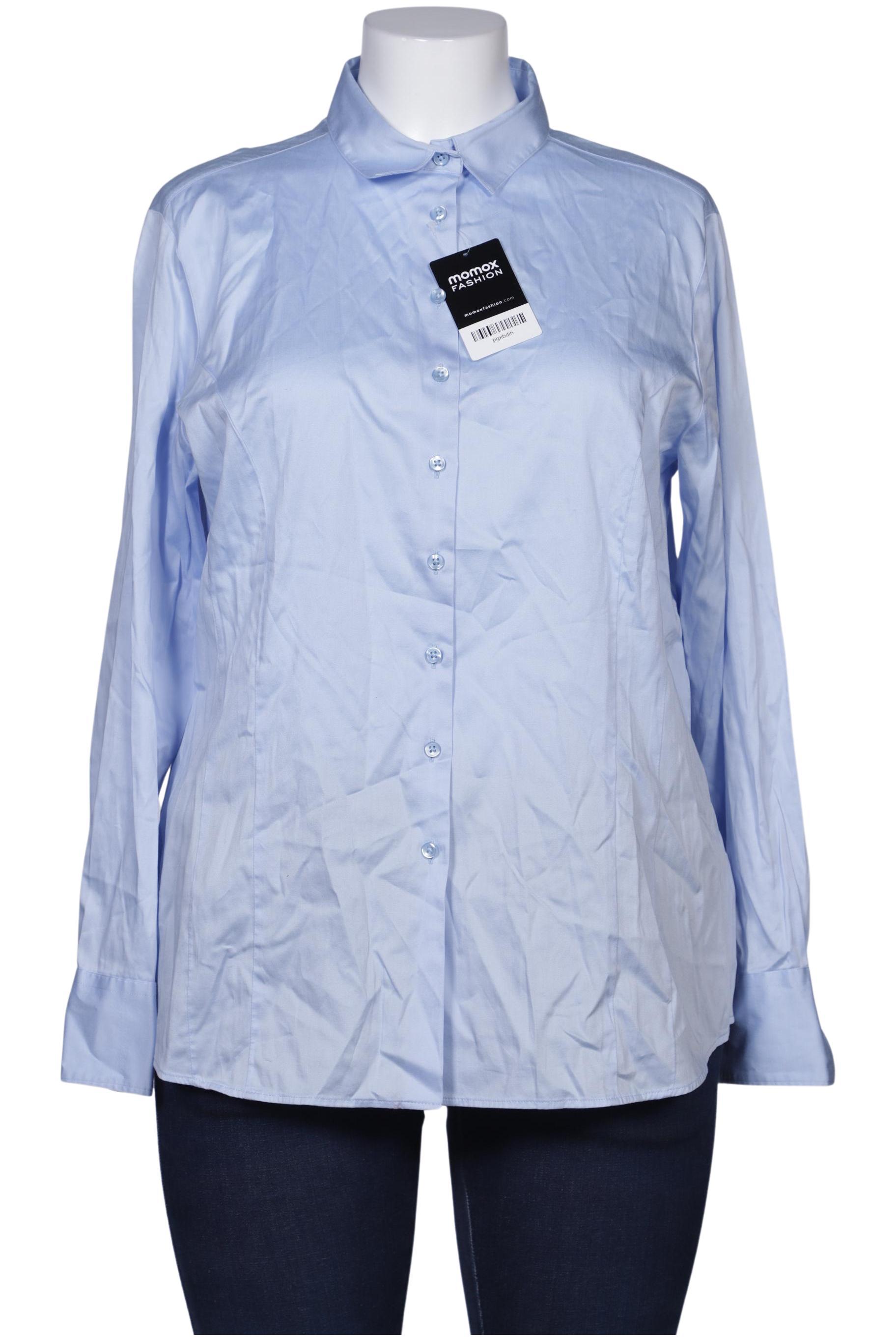 

eterna Damen Bluse, hellblau, Gr. 46