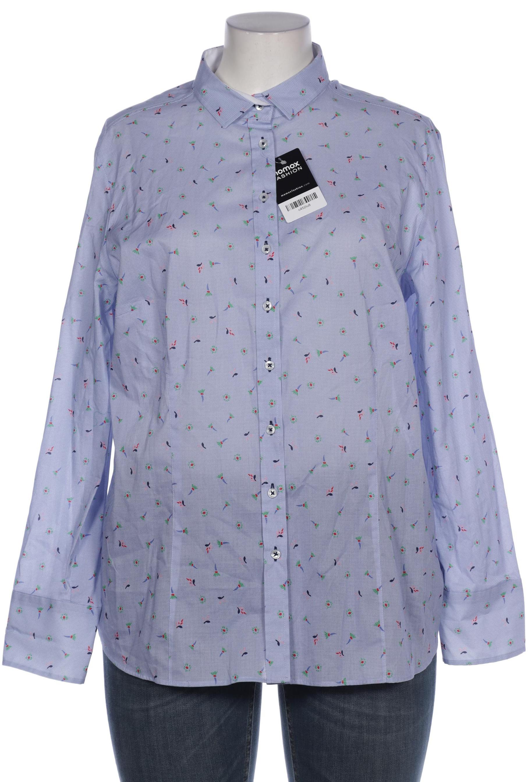 

eterna Damen Bluse, blau, Gr. 46