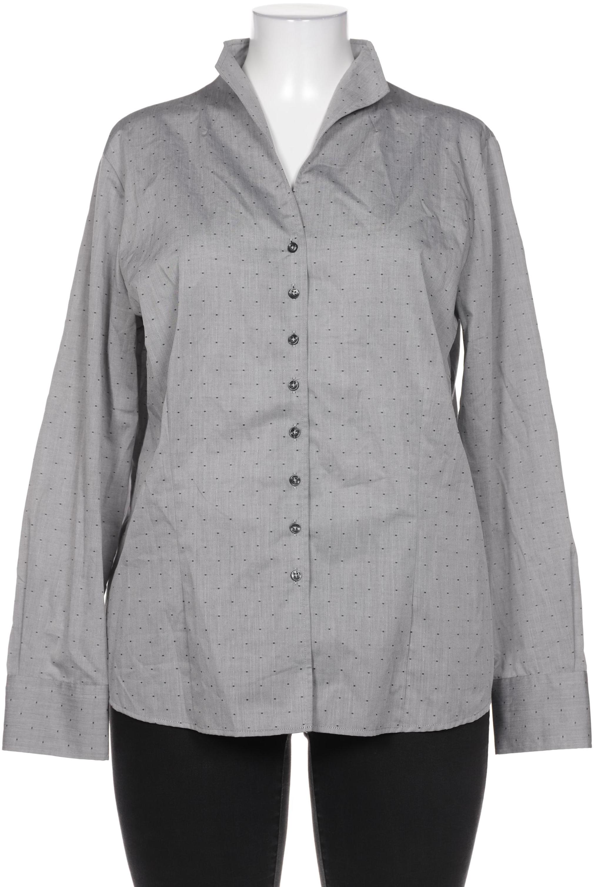 

eterna Damen Bluse, grau, Gr. 46