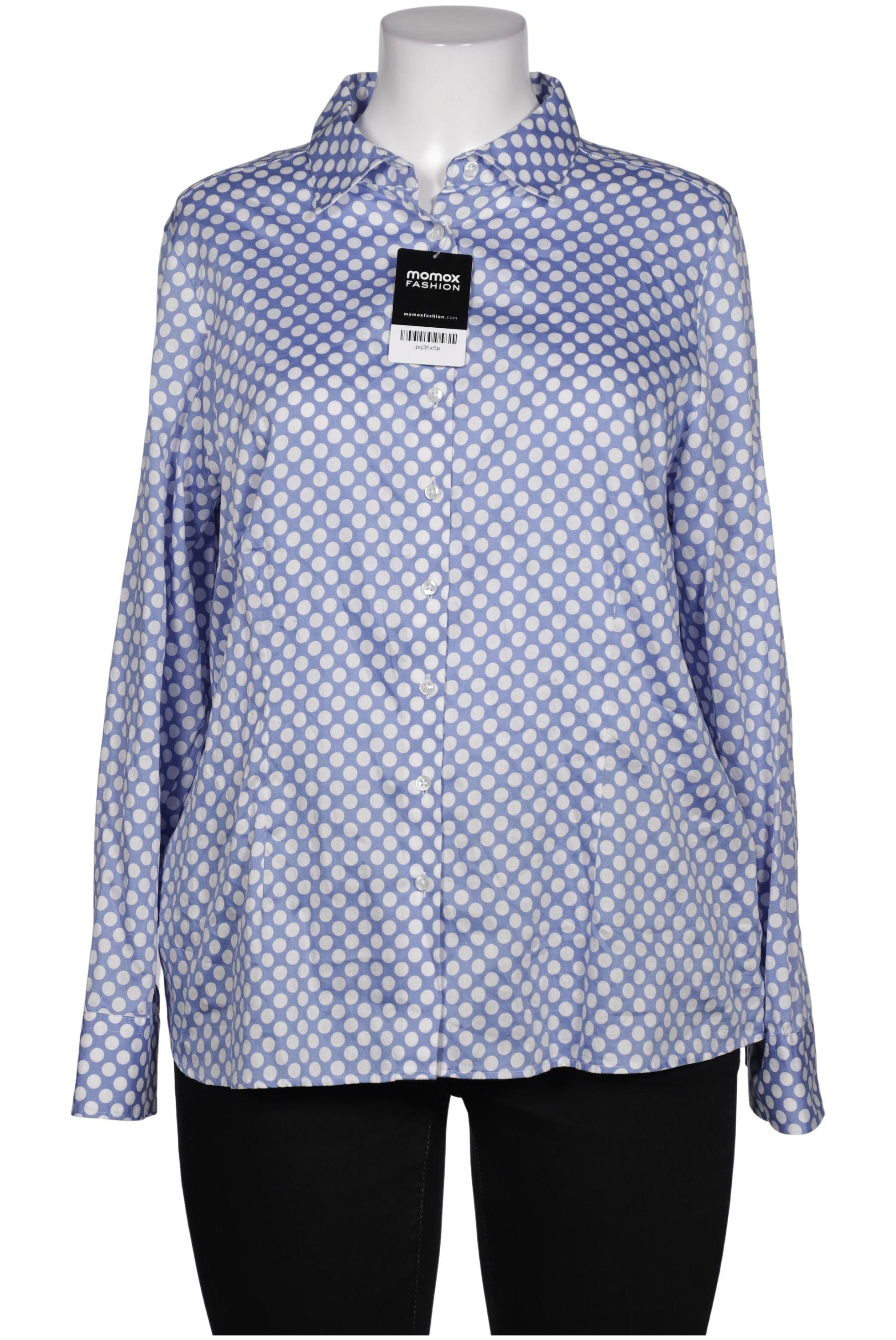 

eterna Damen Bluse, blau, Gr. 48