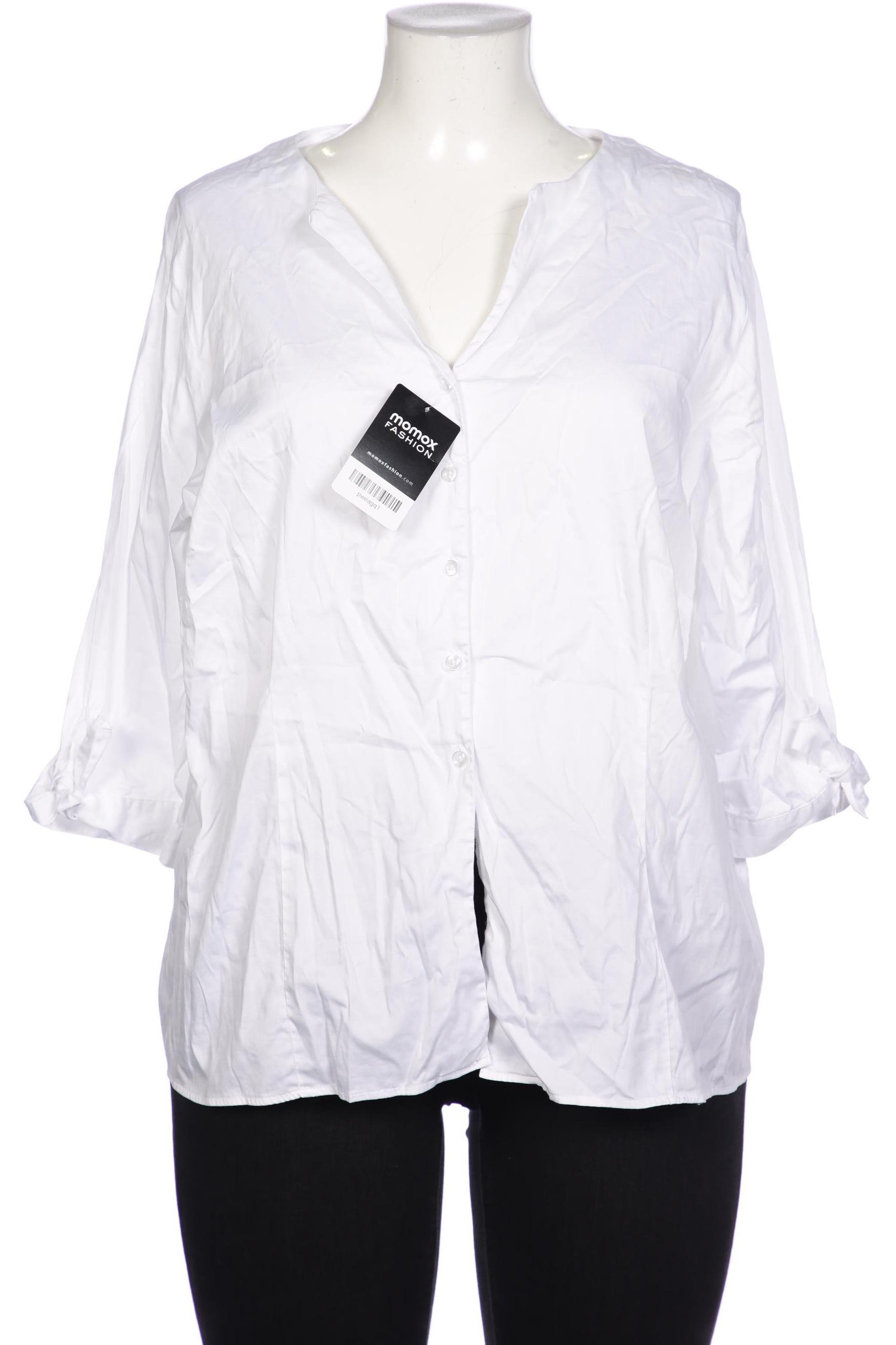 

eterna Damen Bluse, weiß, Gr. 48