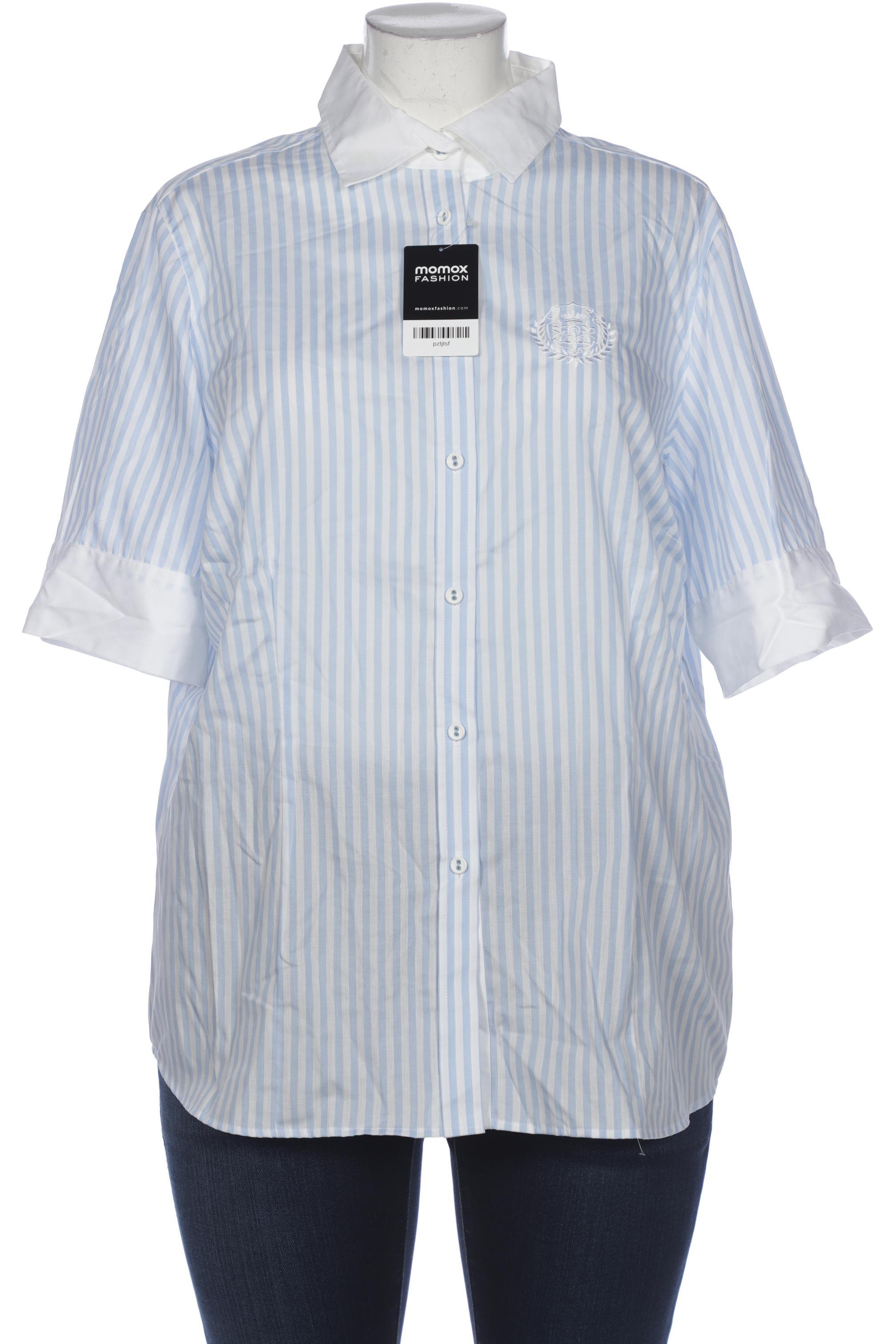 

eterna Damen Bluse, blau, Gr. 48