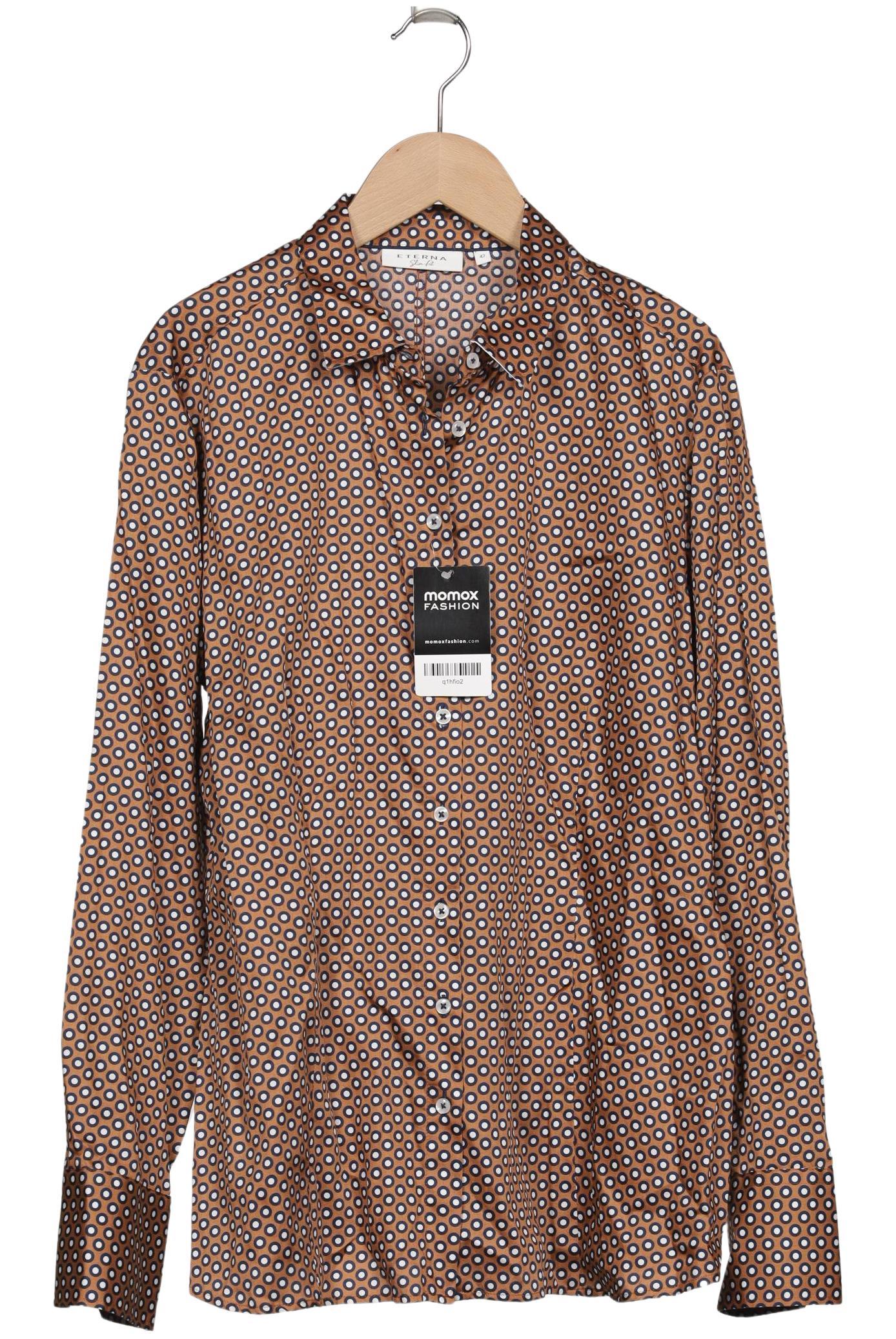 

eterna Damen Bluse, braun, Gr. 42