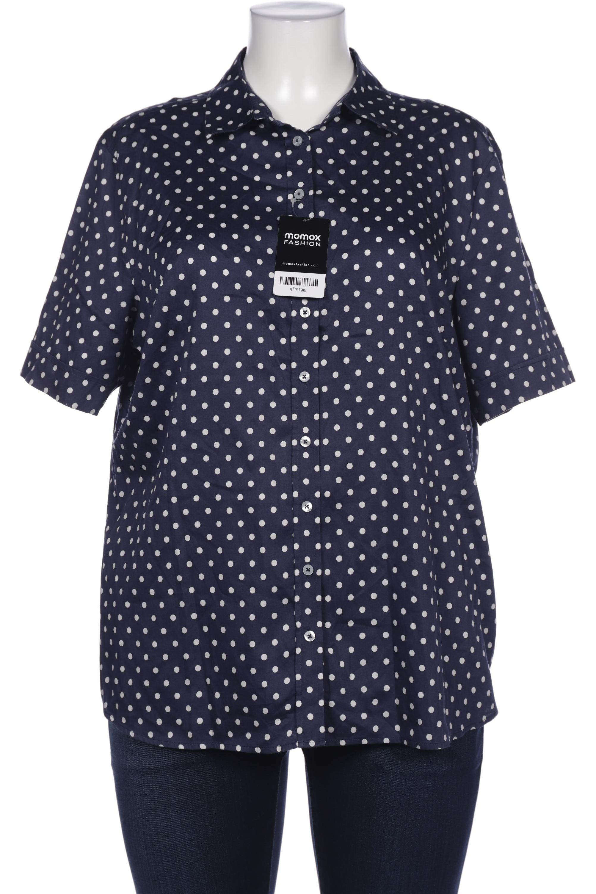 

eterna Damen Bluse, marineblau, Gr. 46