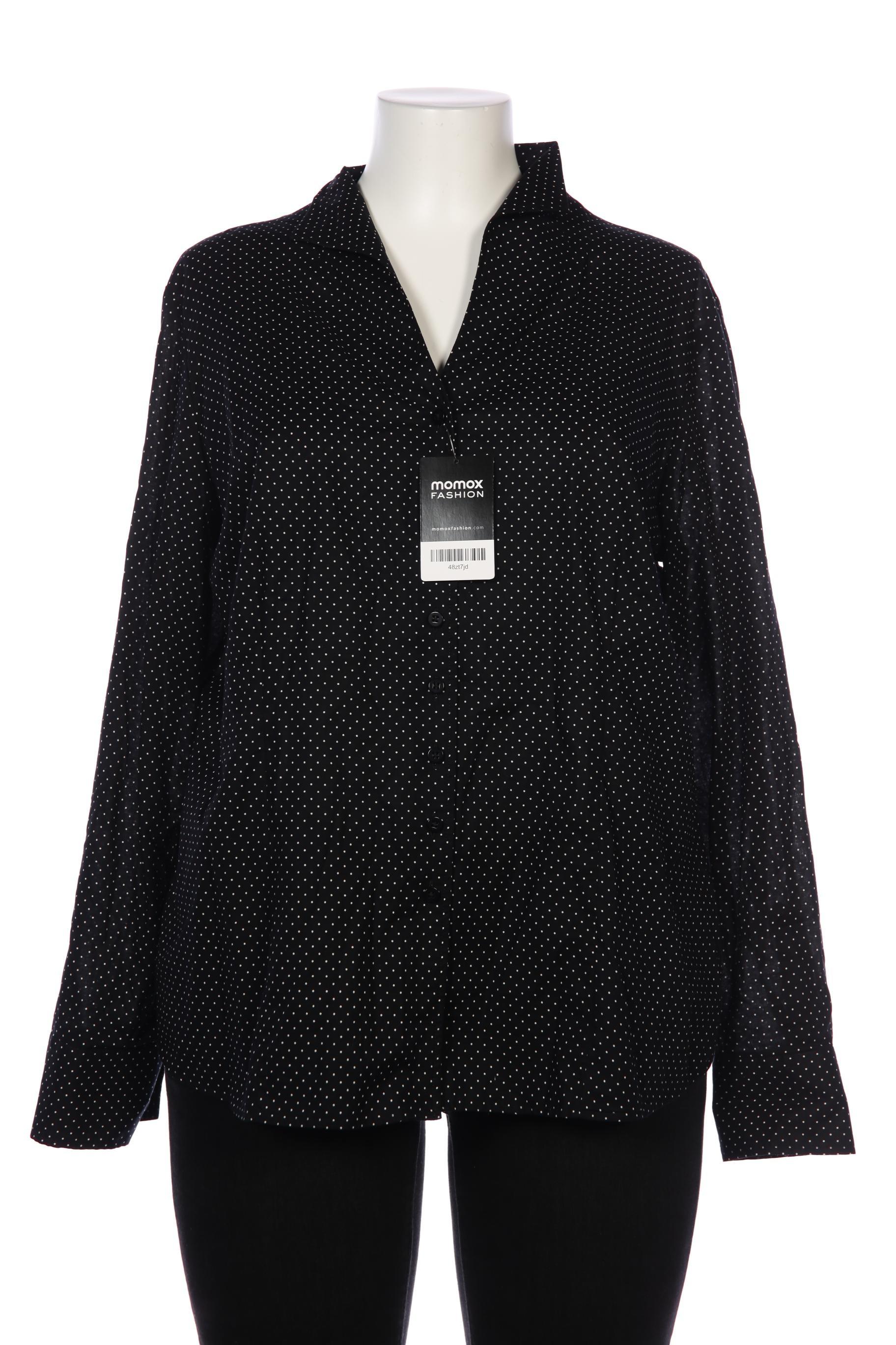 

eterna Damen Bluse, schwarz, Gr. 46