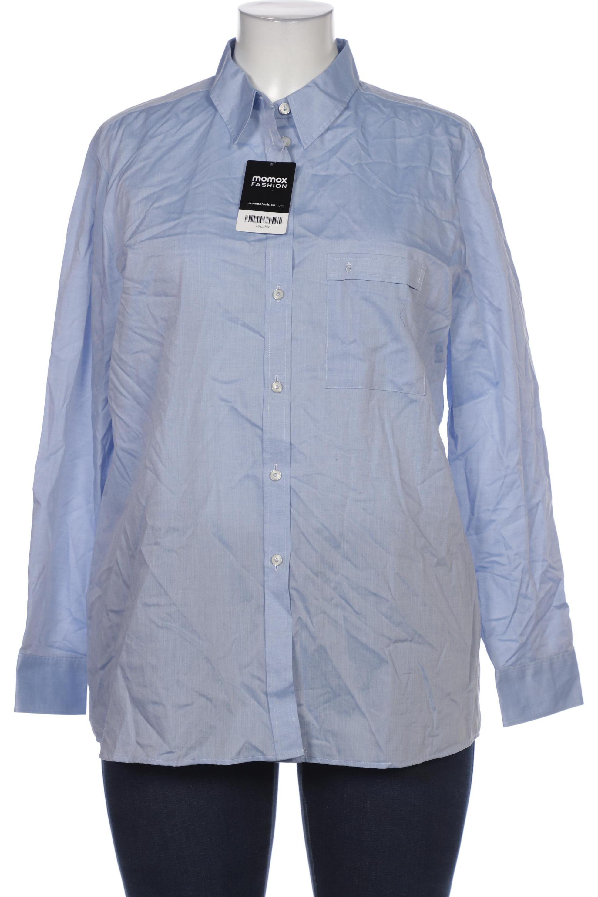 

eterna Damen Bluse, hellblau, Gr. 44