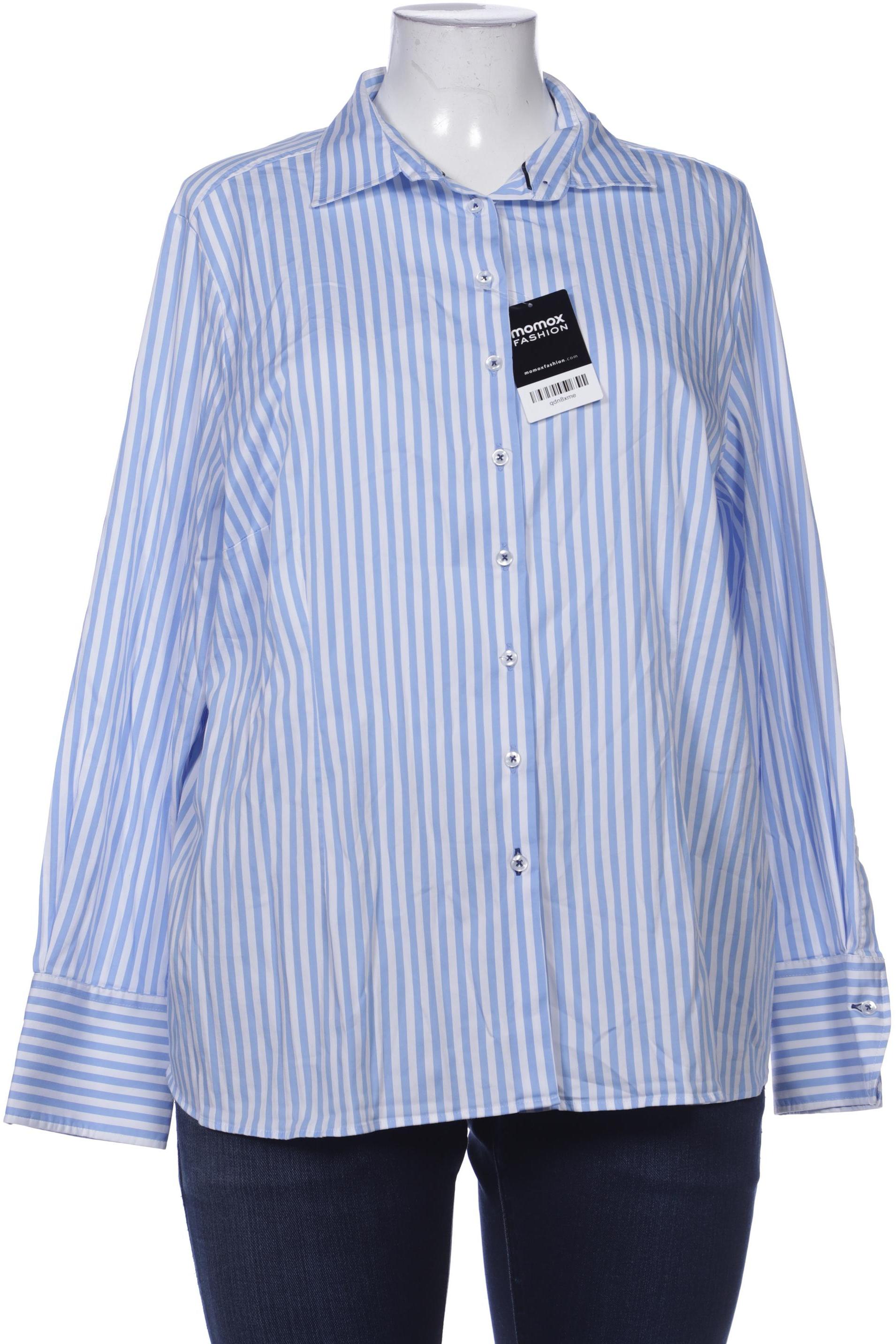 

eterna Damen Bluse, blau, Gr. 48