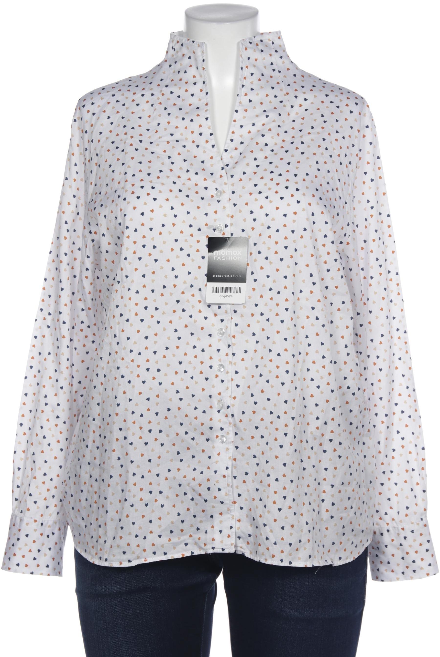 

eterna Damen Bluse, weiß, Gr. 48