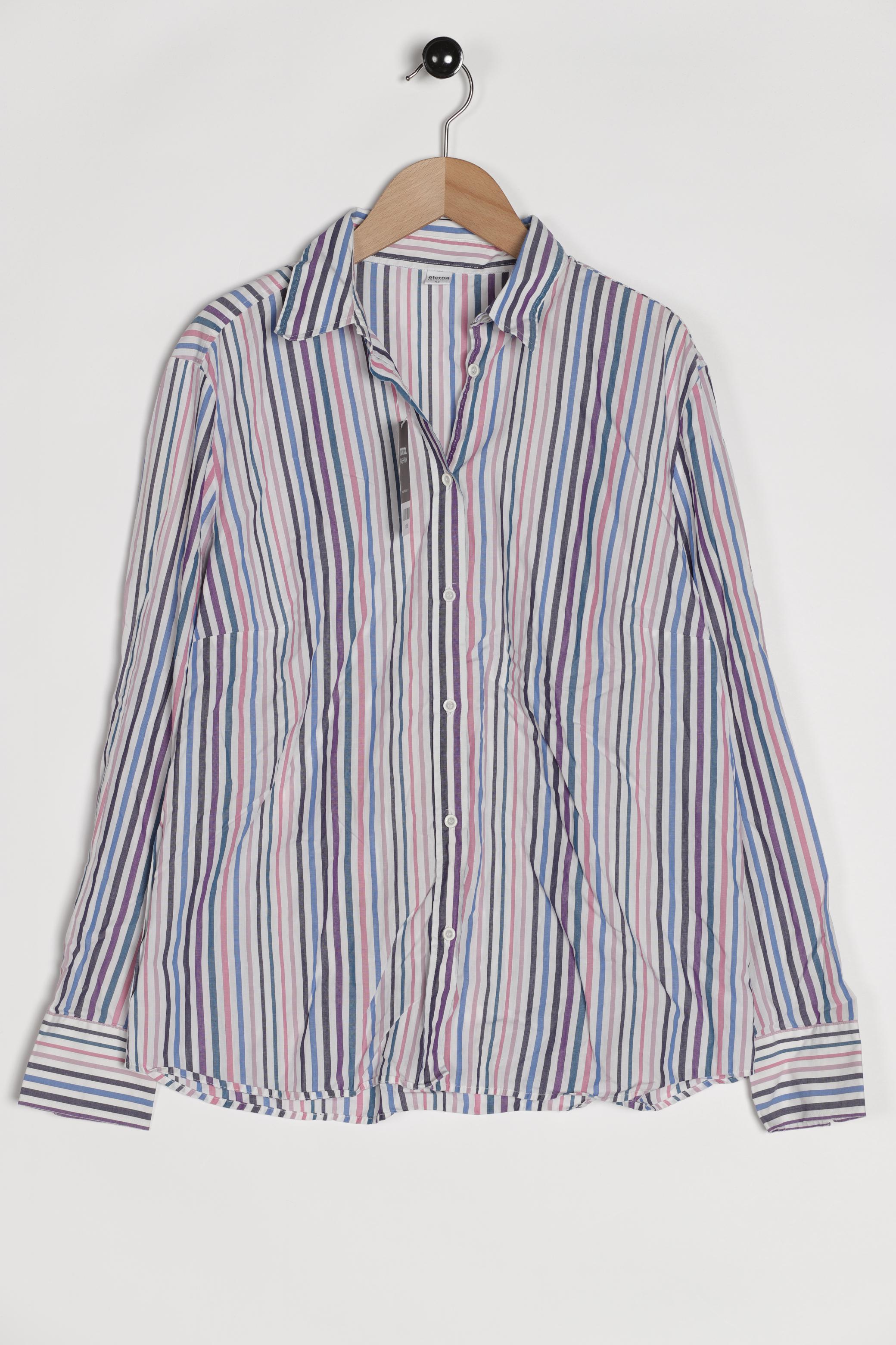 

eterna Damen Bluse, blau, Gr. 42