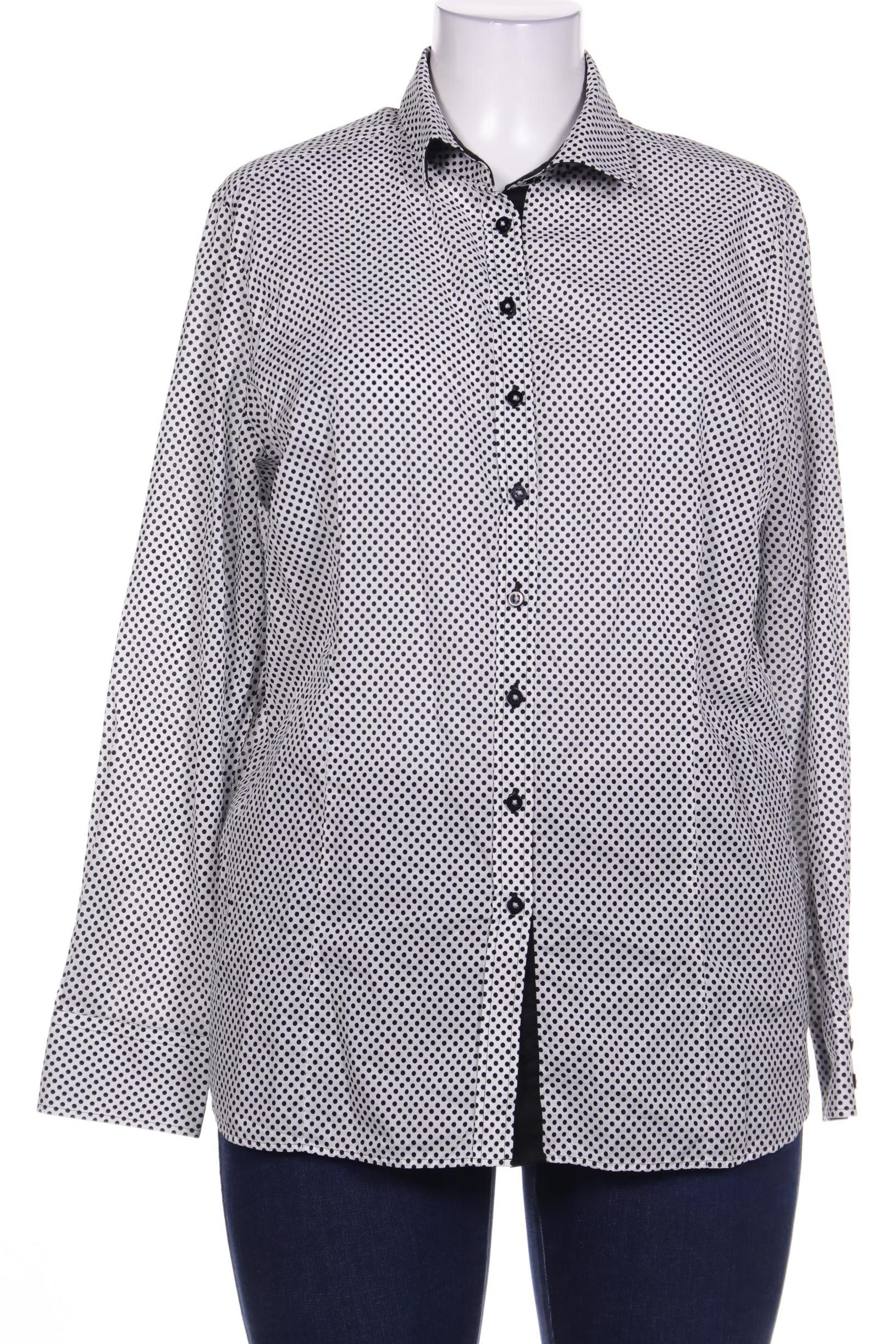 

eterna Damen Bluse, weiß, Gr. 48