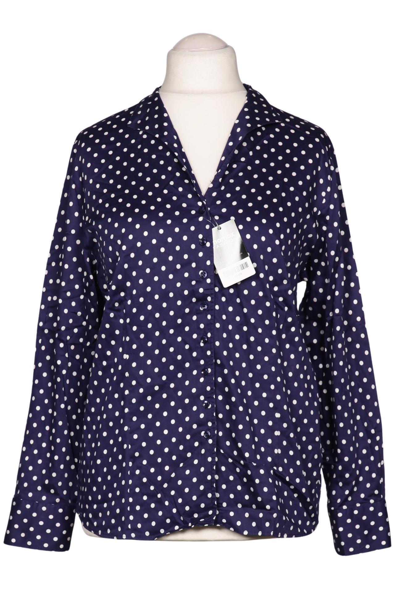 

eterna Damen Bluse, marineblau, Gr. 46