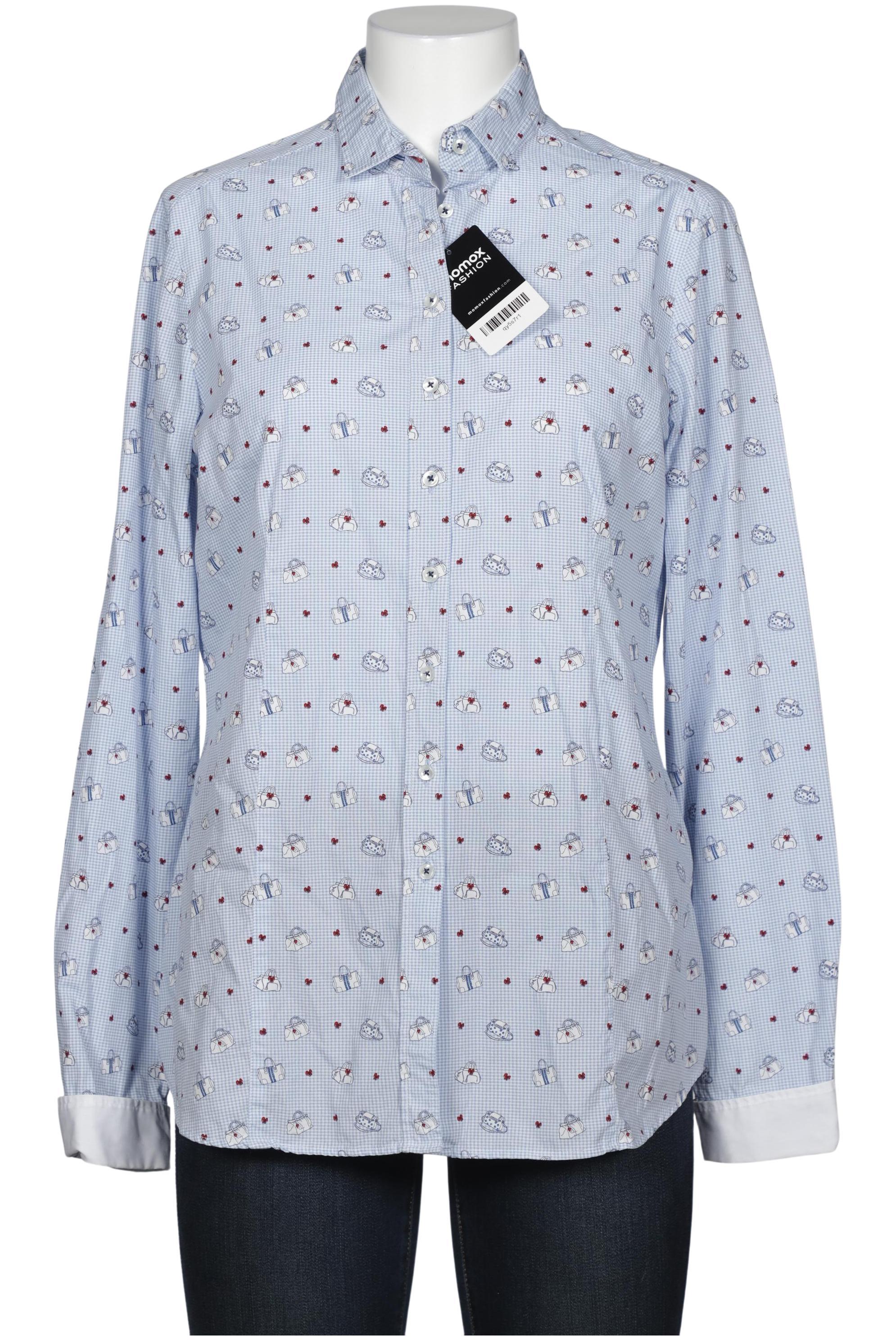 

eterna Damen Bluse, blau, Gr. 40