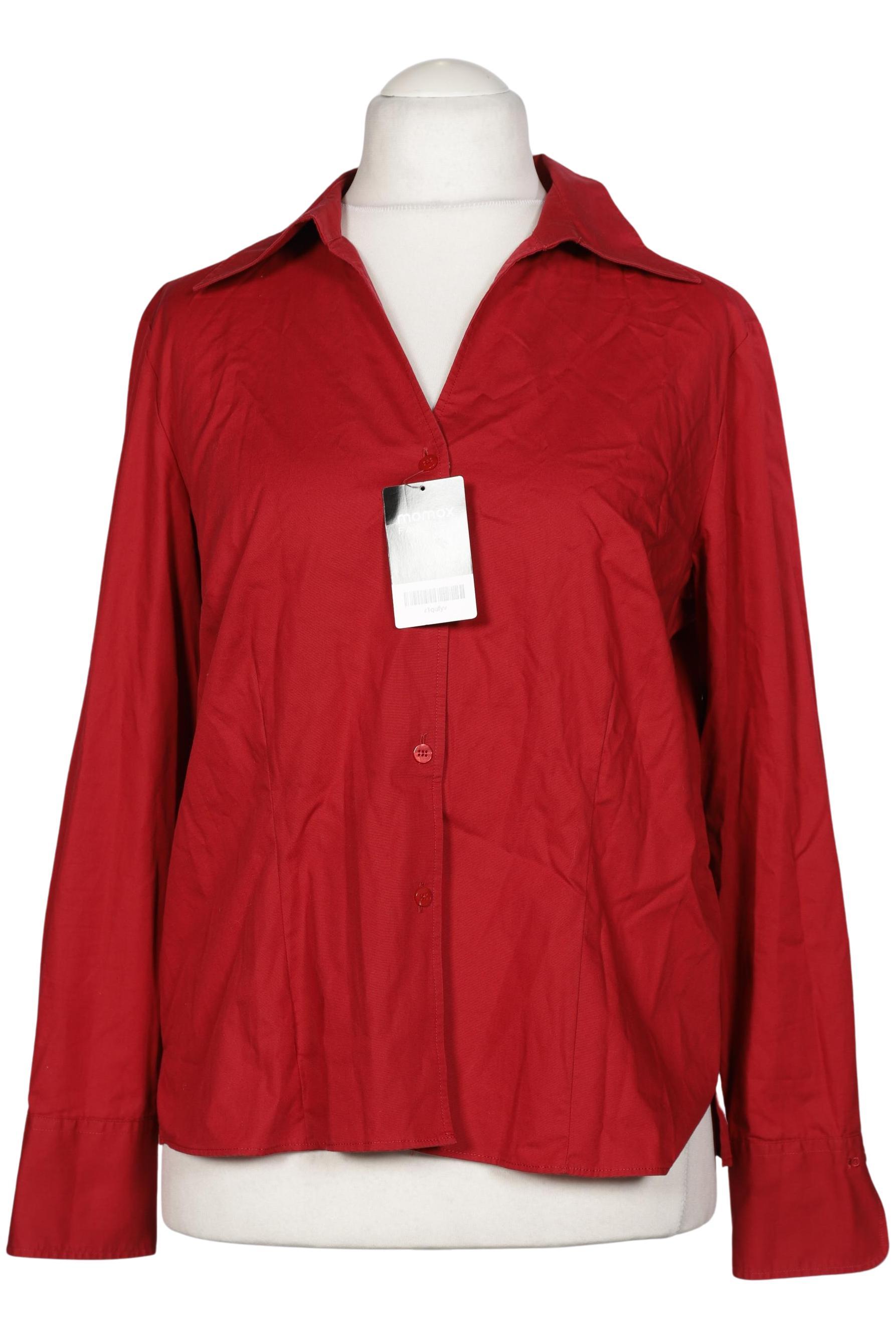 

eterna Damen Bluse, rot, Gr. 44