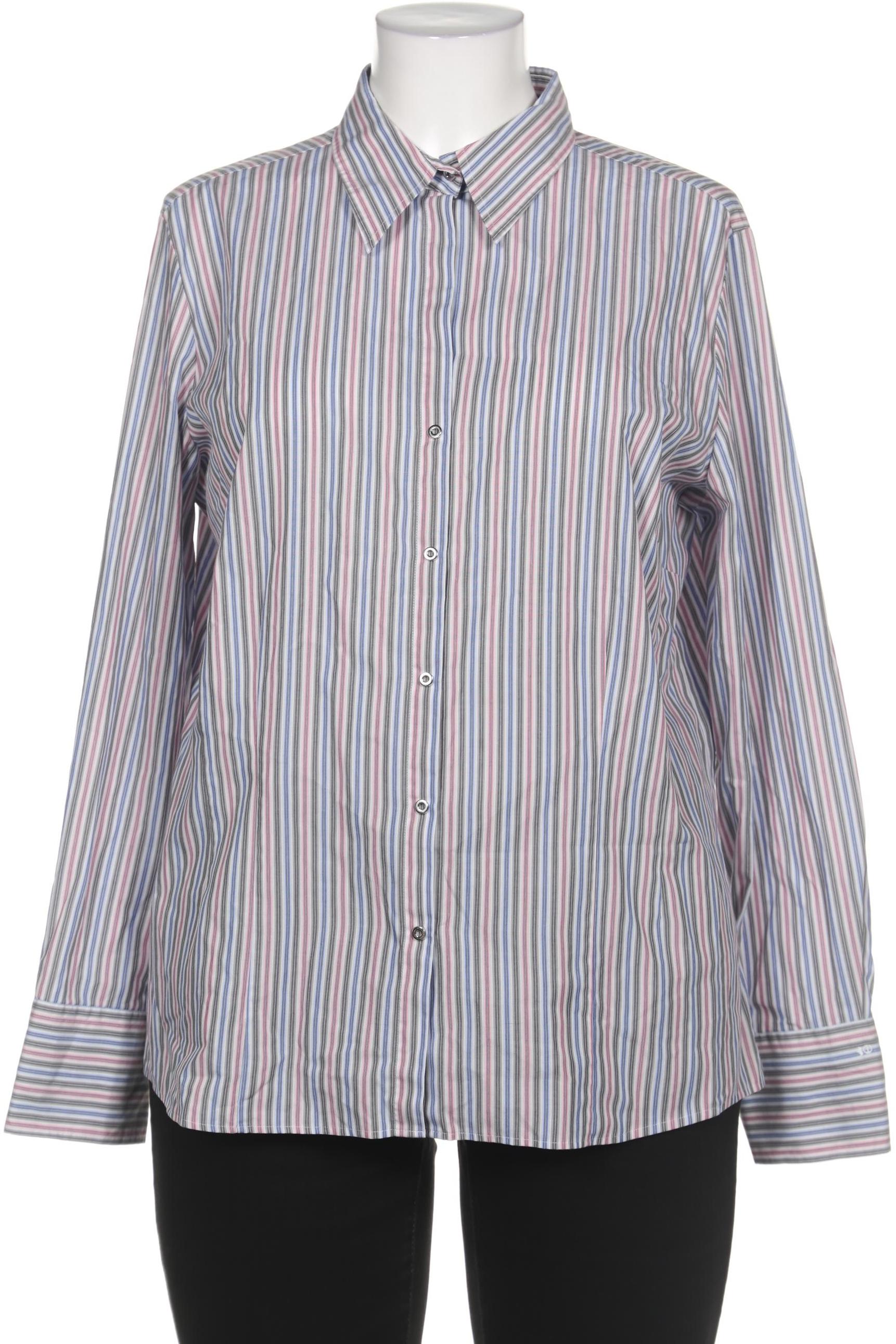 

eterna Damen Bluse, blau, Gr. 46