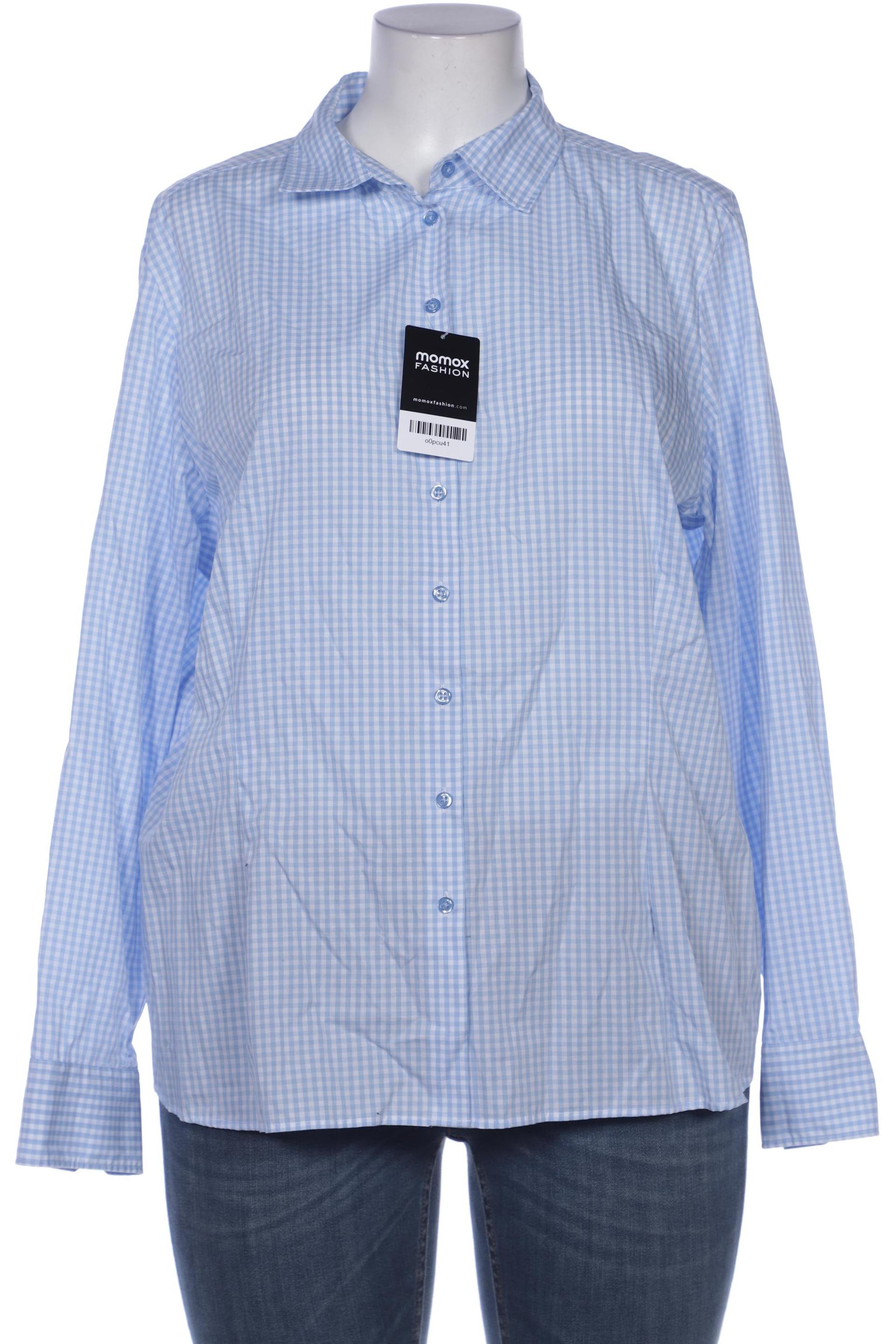 

eterna Damen Bluse, hellblau, Gr. 48
