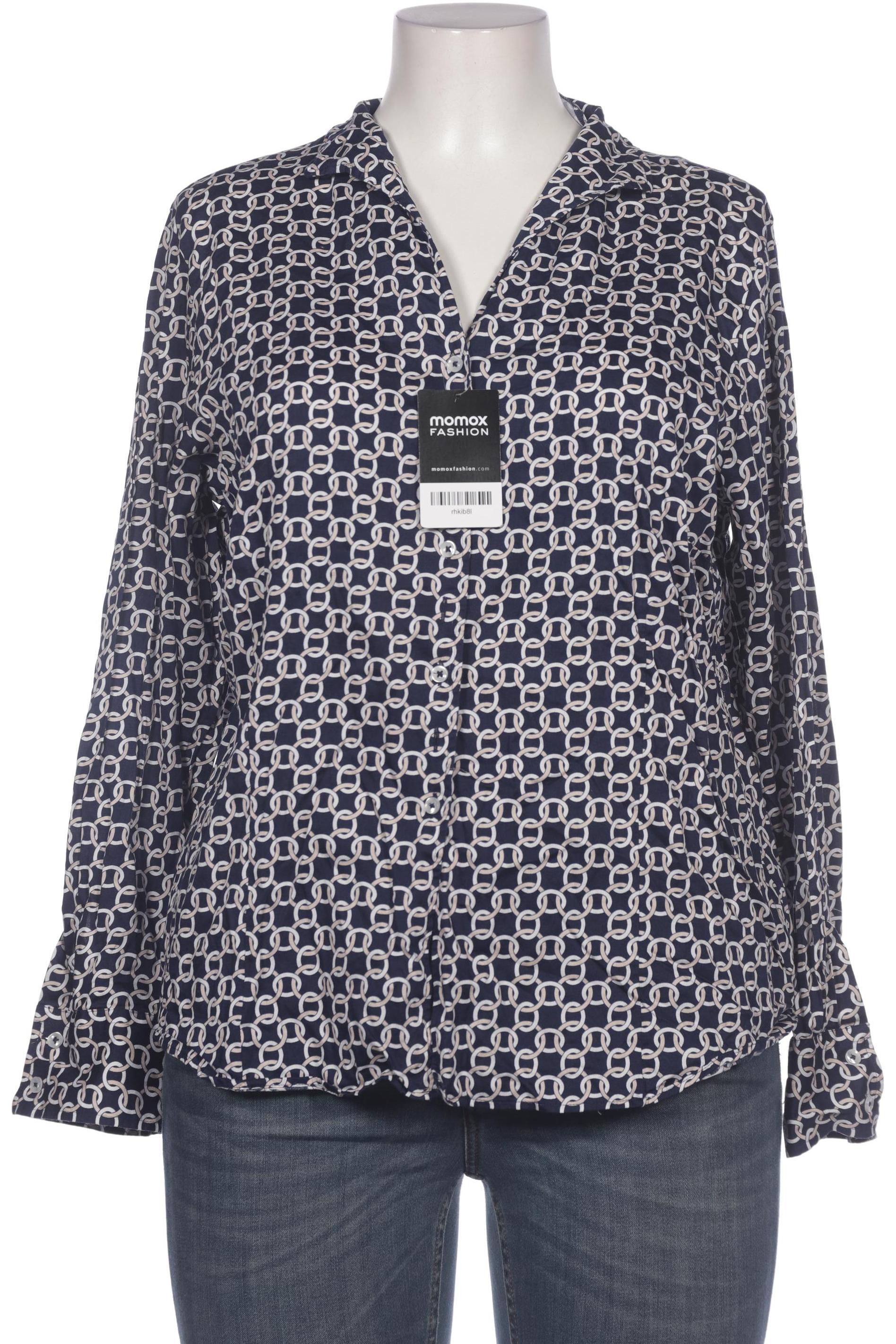 

eterna Damen Bluse, marineblau, Gr. 46