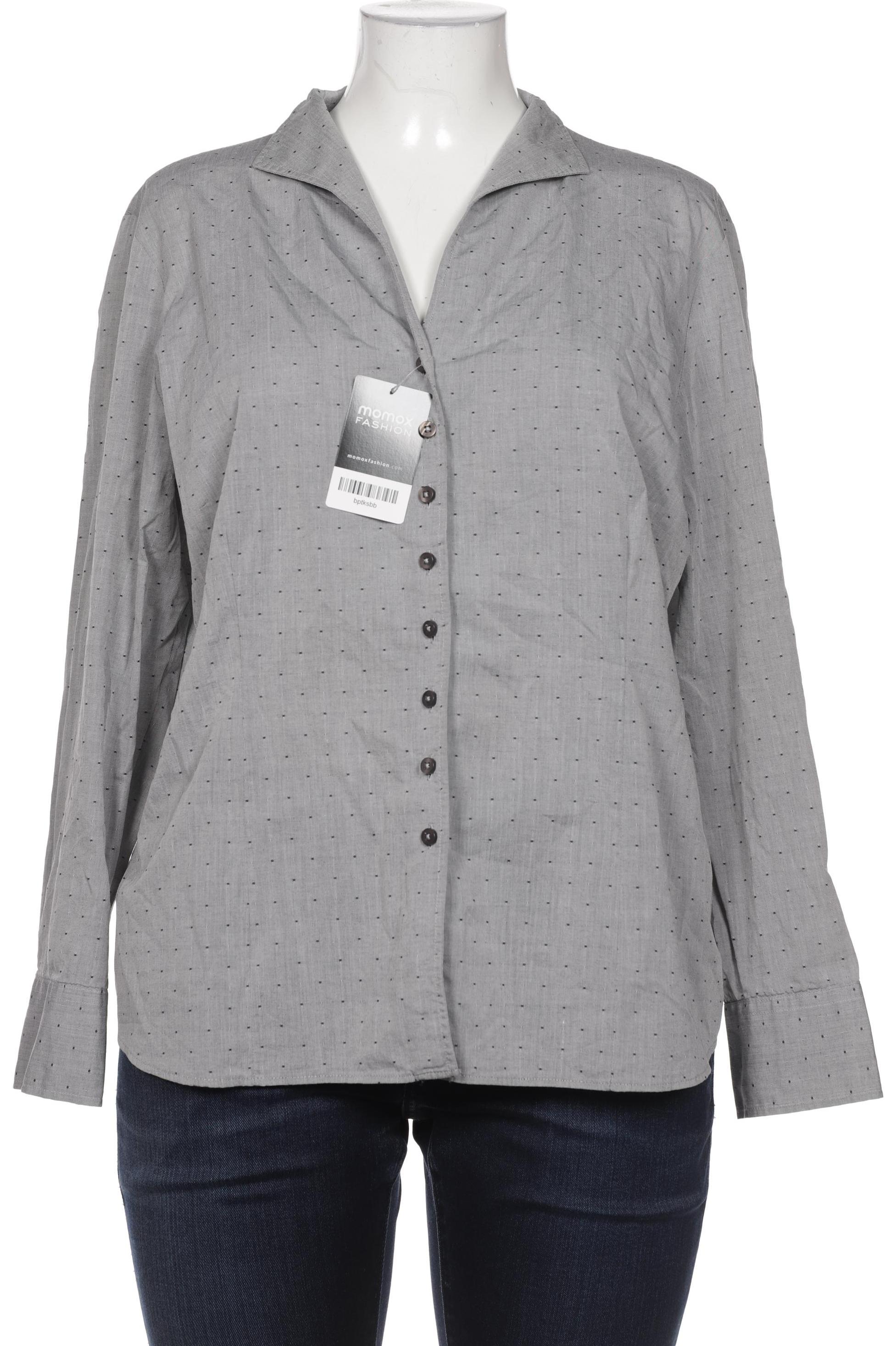 

eterna Damen Bluse, grau, Gr. 46