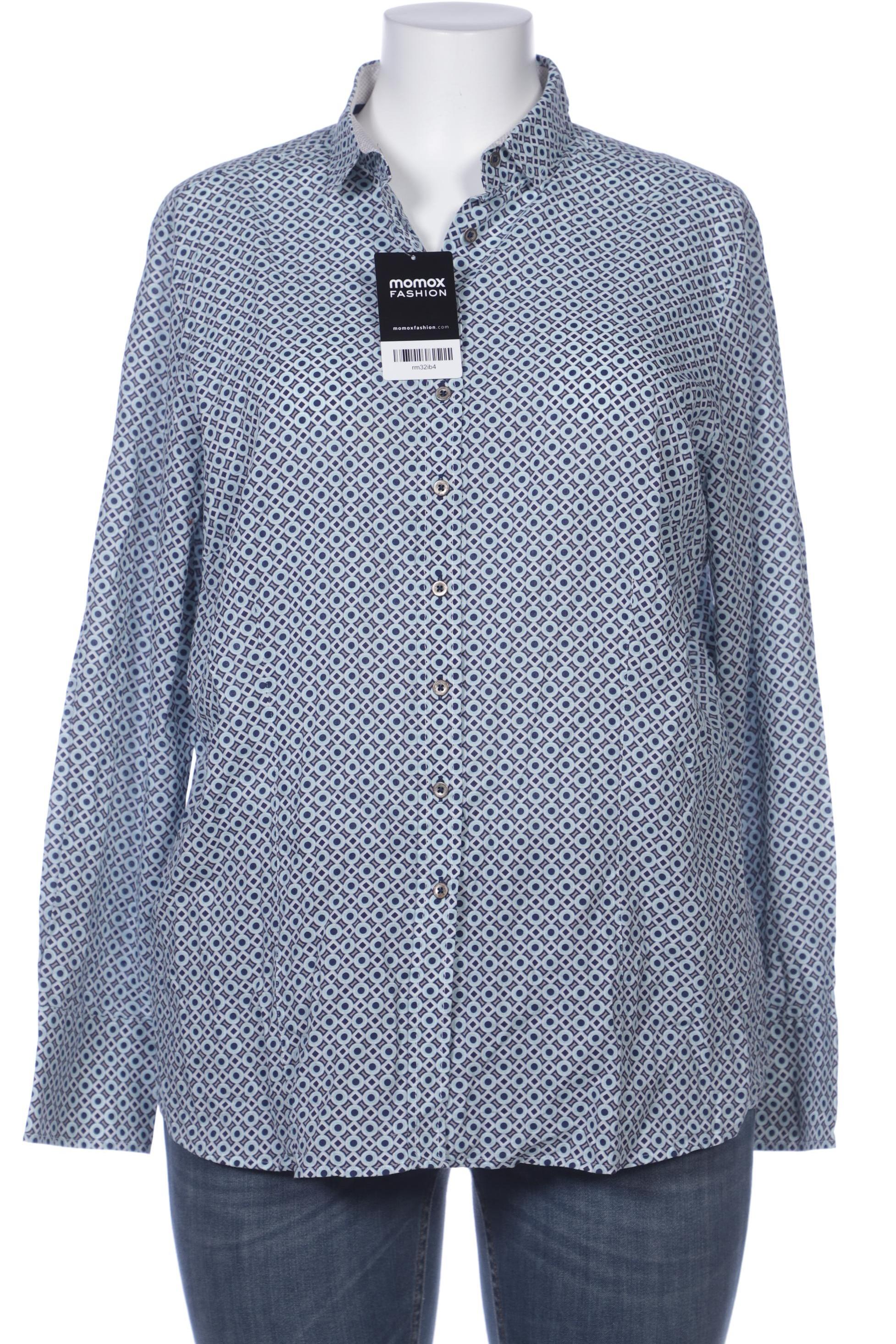 

eterna Damen Bluse, blau, Gr. 46